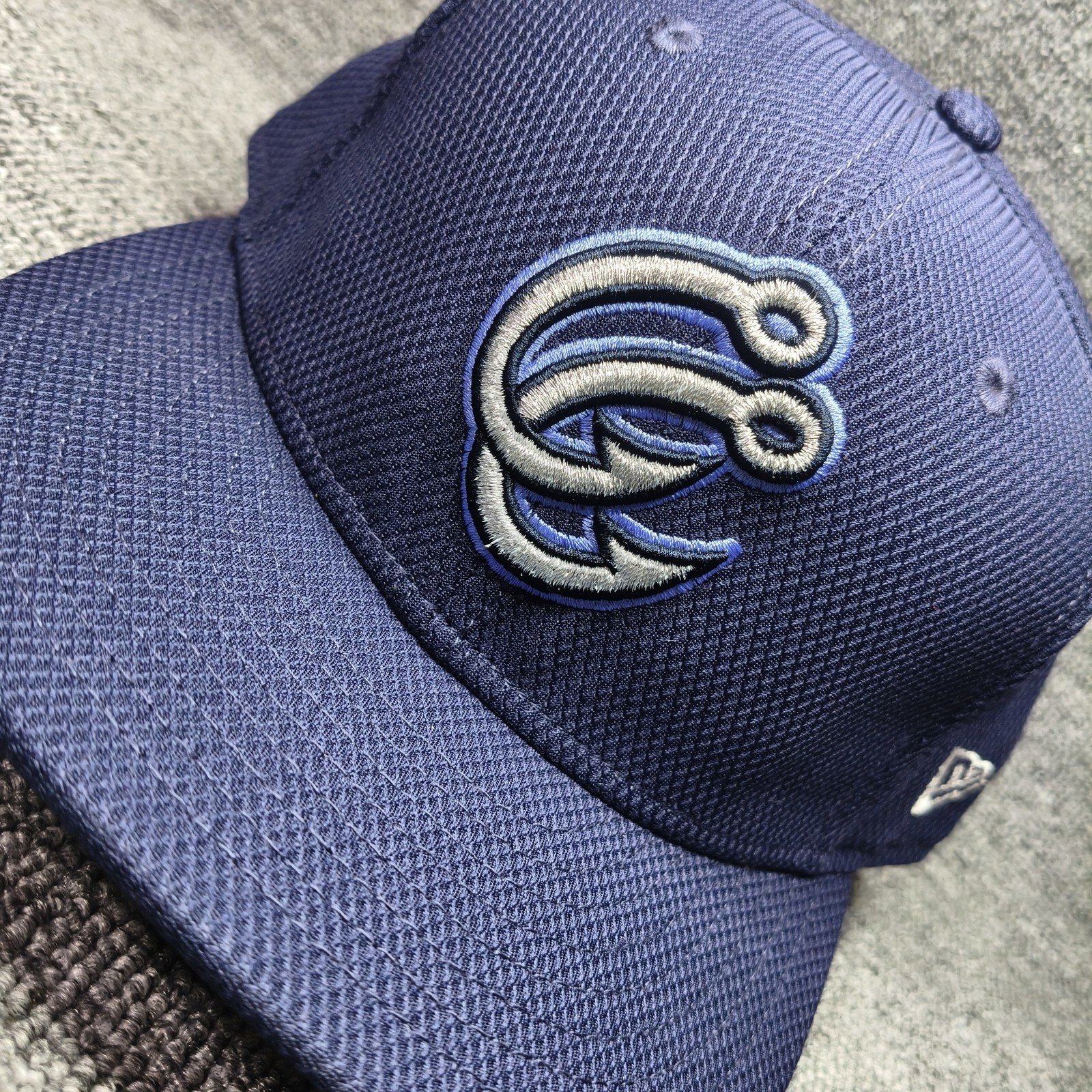 New Era Clearwater Threshers 59FIFTY Fitted Navy Hat 7 3 8