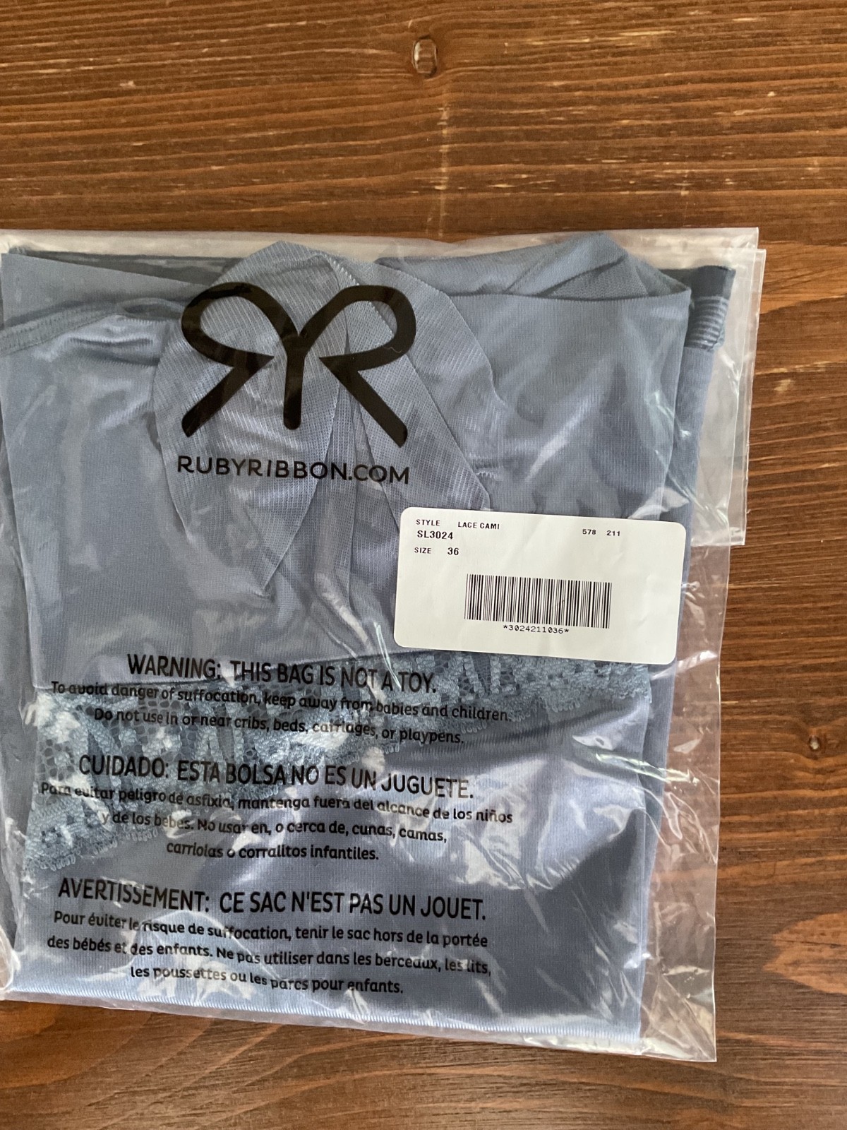 Ruby Ribbon new Lace Cami #3024