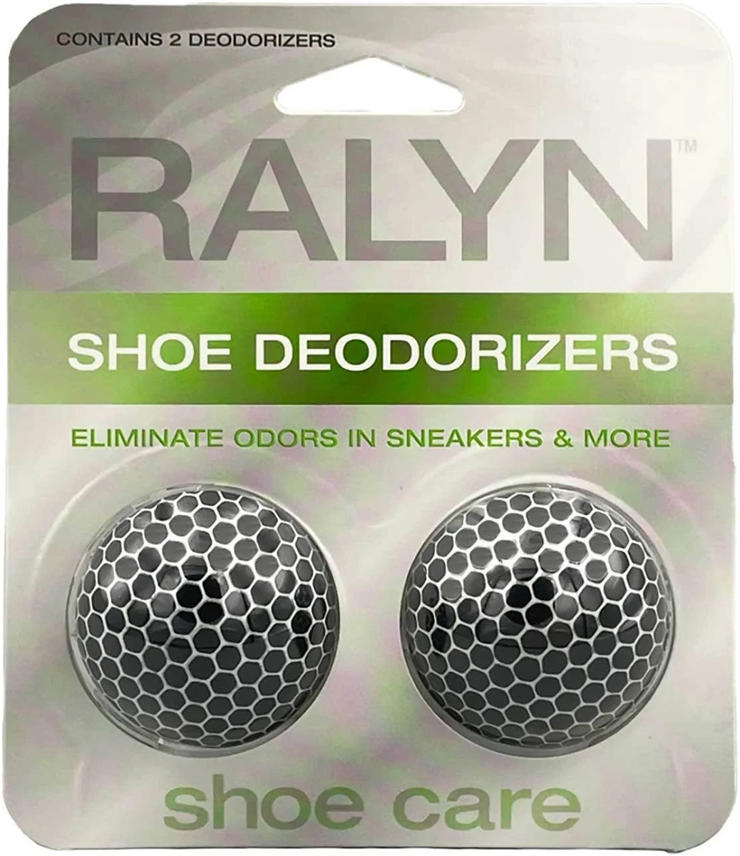 Ralyn Shoe & Sneaker Deodorizer Freshener Balls, Gym Bags, Lockers – 2 pack