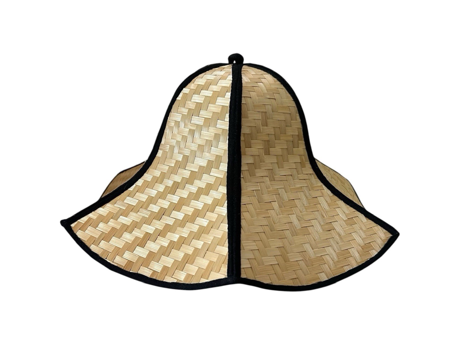 korean foldable straw sun hat adult OSFA deadstock NIP brand new NOS