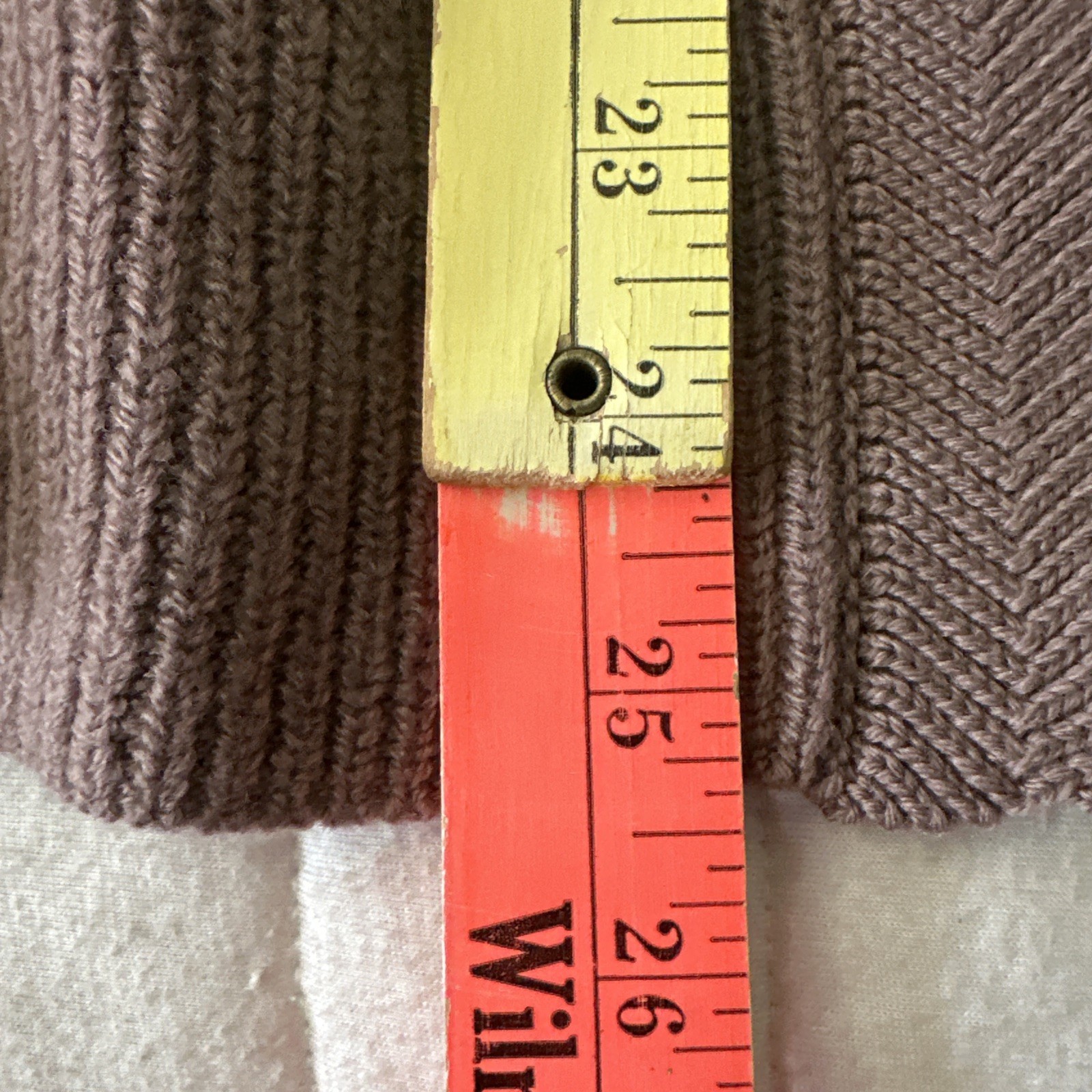 Aritzia Wilfred Sweater Vest Womens XXS Mauve Palmier Mock Neck Sleeveless Wool