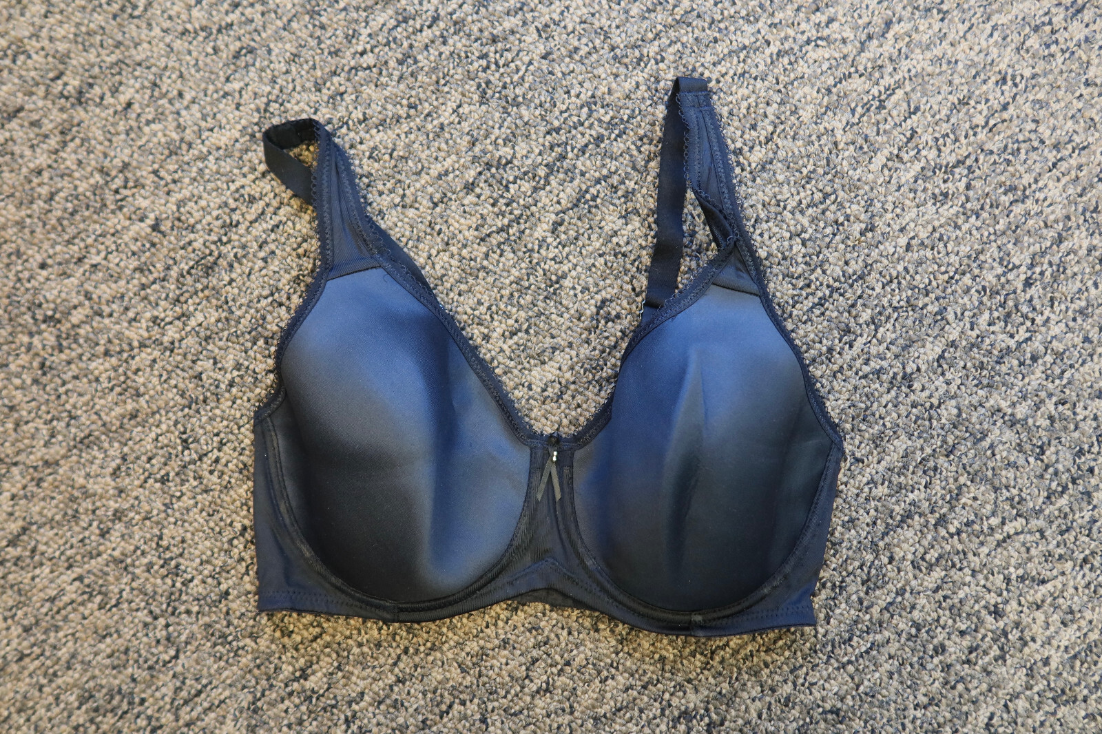 New Wacoal Basic Beauty Spacer Underwire T-Shirt Bra – Size 36D – Black – 853192