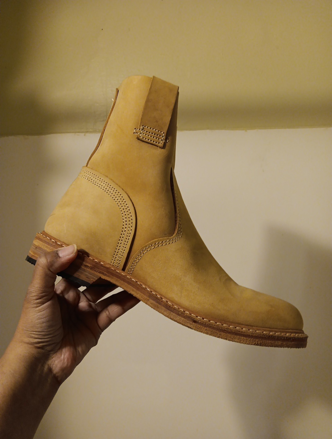 Timberland Boot Company 4124R Men’s LEATHER Coulter Pull On MADE IN USA 9M