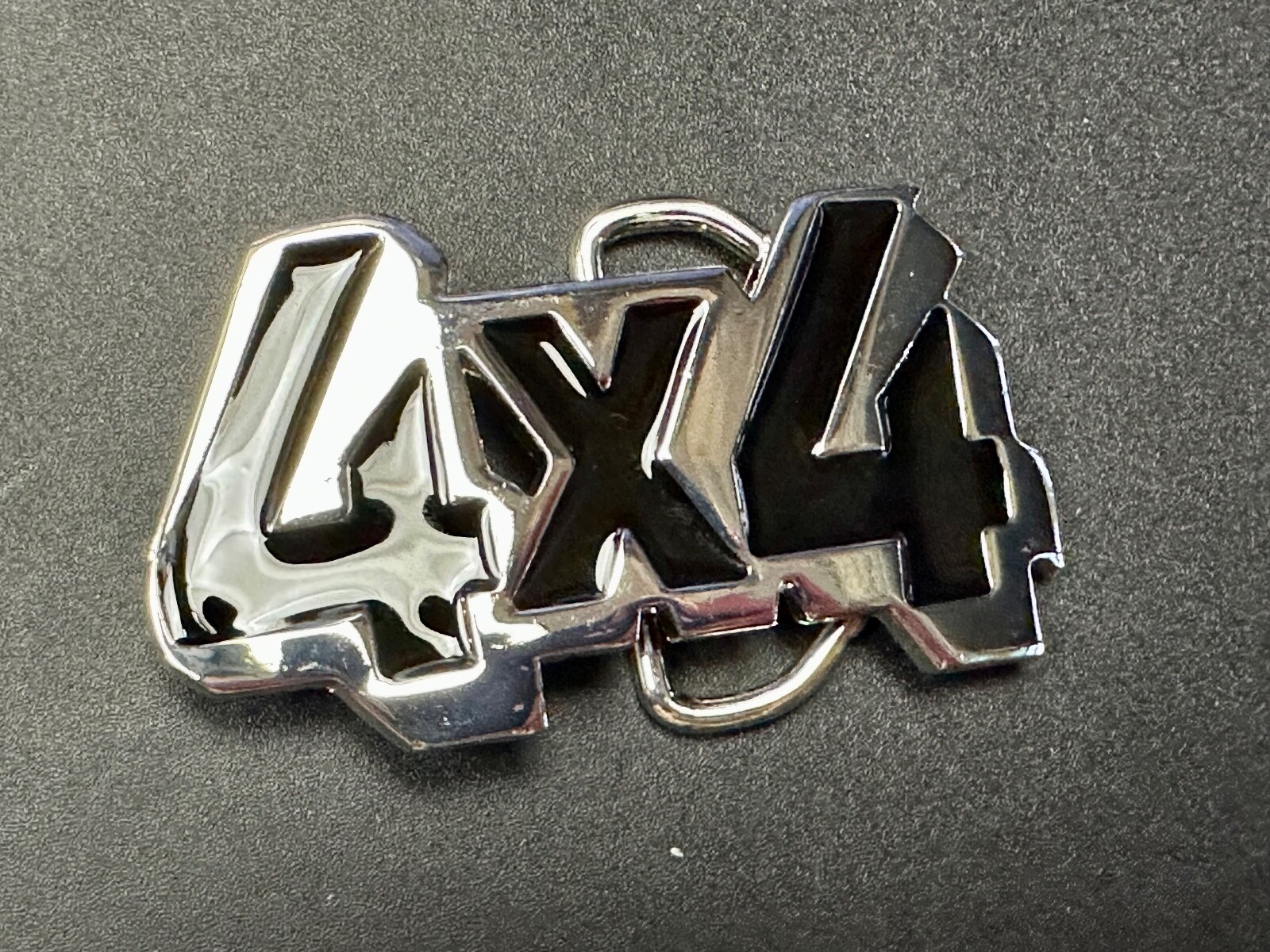 4X4 Four By Truck Drive Gear Block Letters Jeep Pickup Cutout Belt Buckle