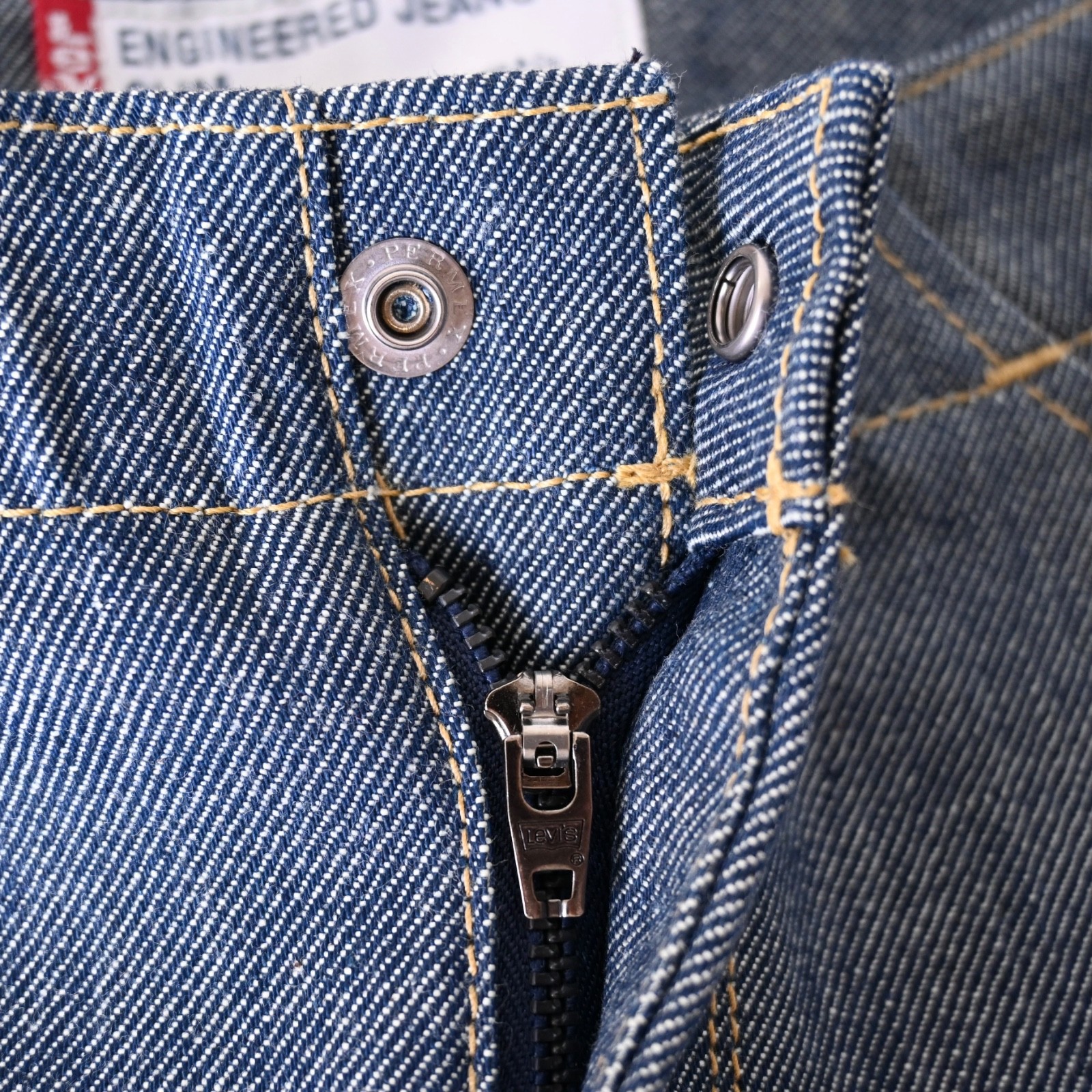 DEADSTOCK, 2000s Levi’s ENGINEERED JEANS “ORGANIC SLIM CUT”, made in Japan, 29