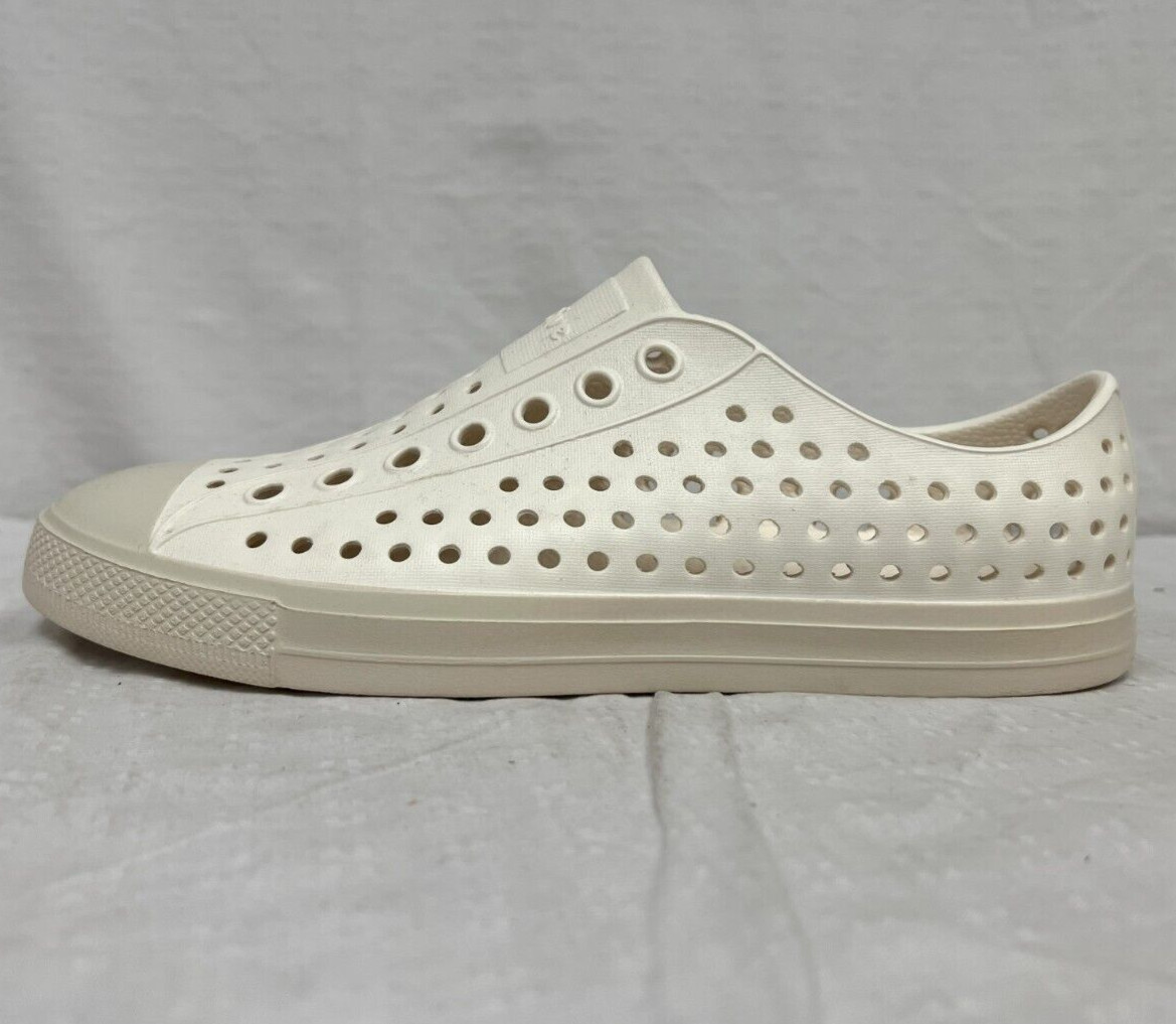 Native Adults Jefferson Slip On Sneaker Shoes Ovaltine White Men 4/Women 6 New