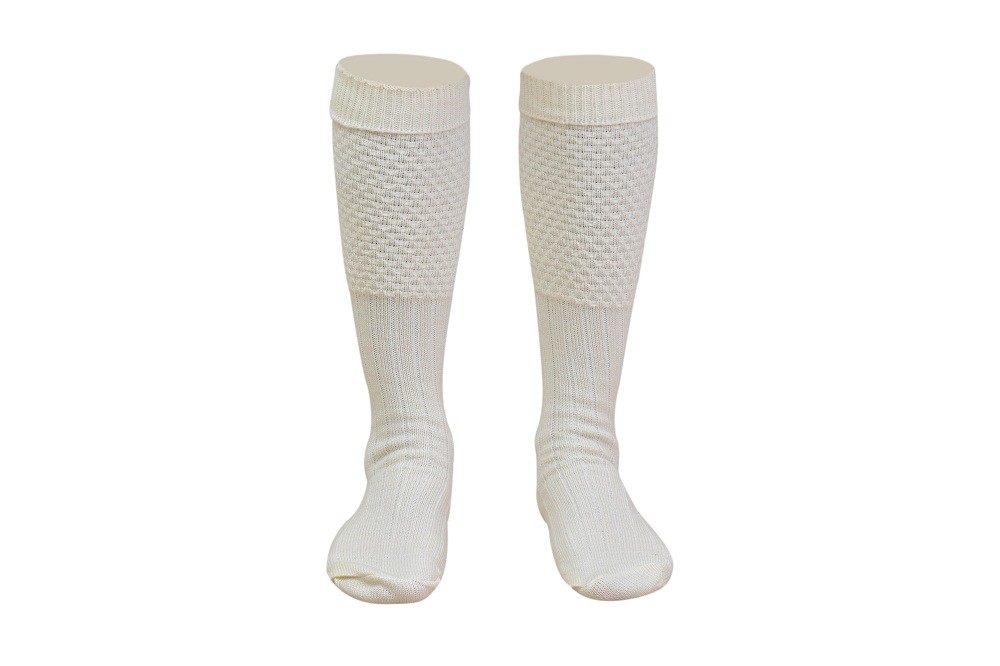 Men New Scottish Irish Highland Long Kilt Hose Socks Green White Black All sizes