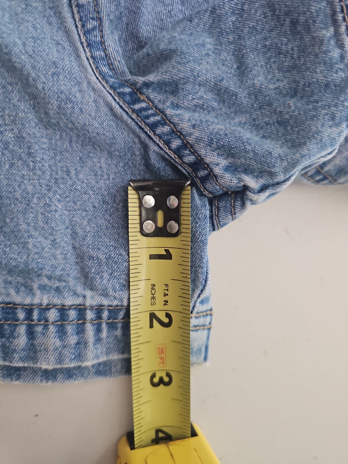 No Boundaries Juniors Denim Bib Overall Shorts Distressed Stretch Size Vintage