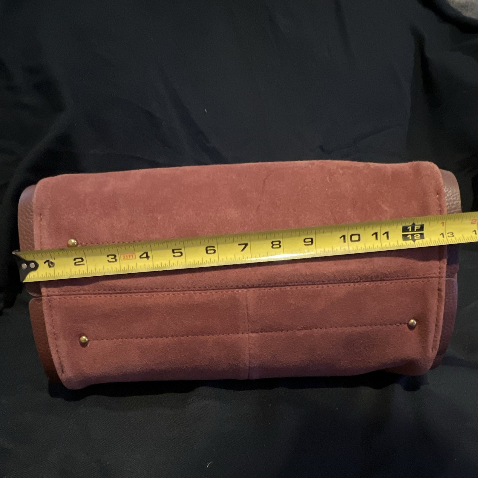 NWT American Leather Co. Auburn Triple Entry Tote Purse