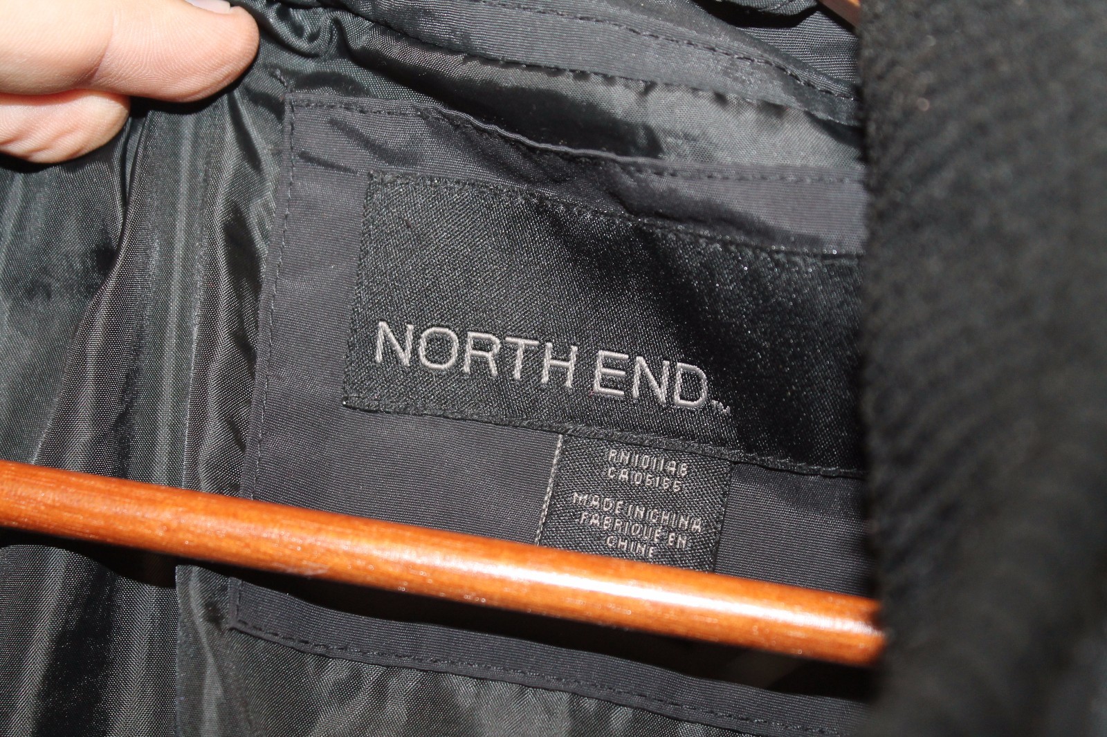 North End Mens Warm Odysseo Light Insulated Inside Pockets Jacket XL RN 101146