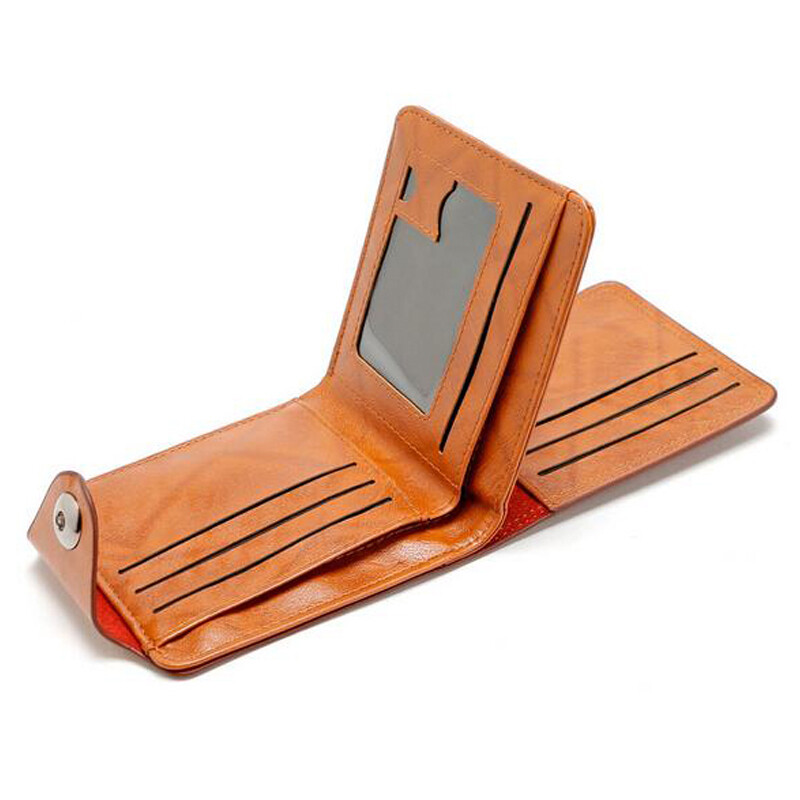 Men US $100 Dollar Bill Novelty Leather Bifold Wallet Card Holder Best Xmas Gift