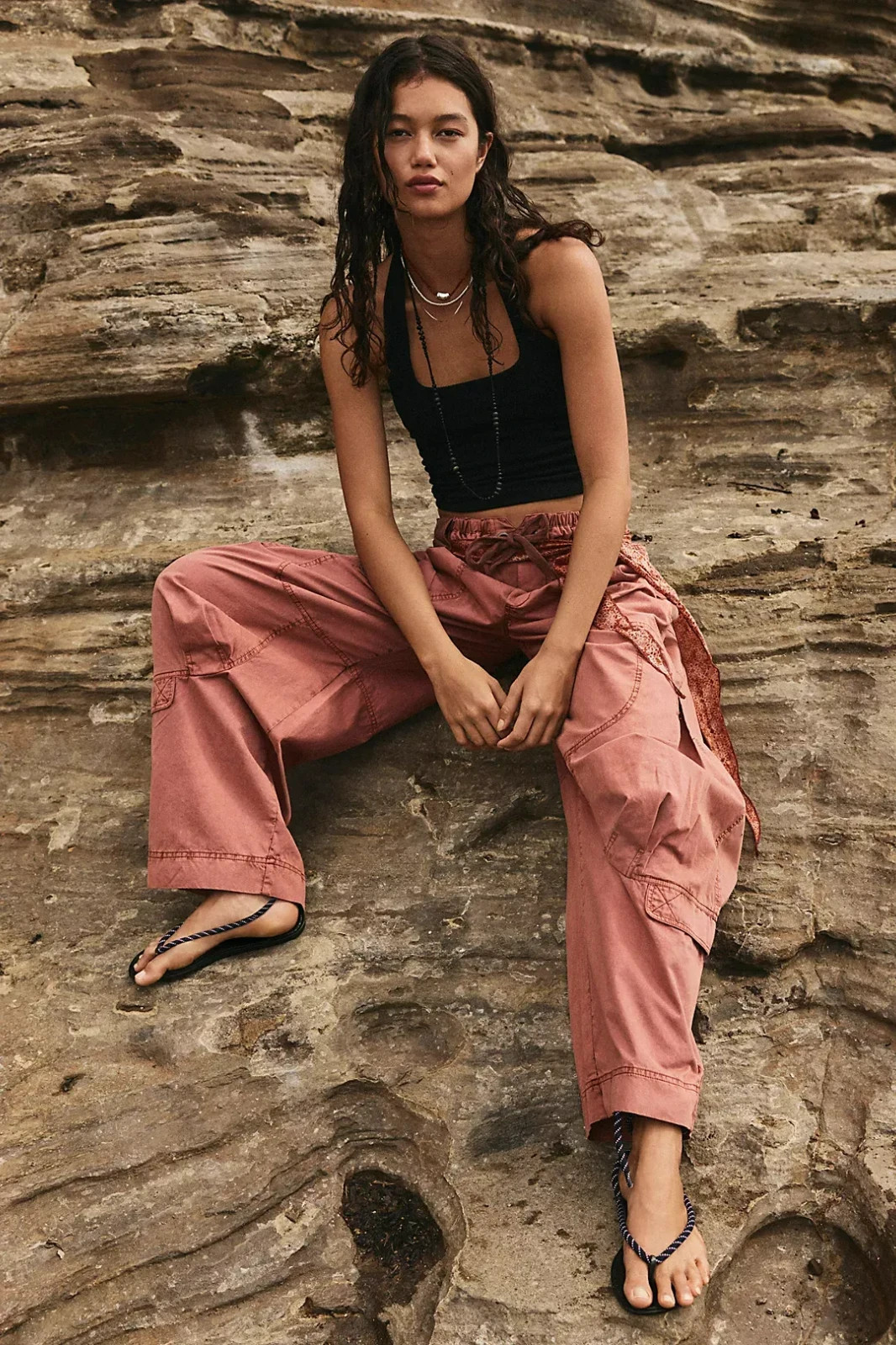 Freepeople – We The Free Onset Pull-On Cargo Pants – Sale Off
