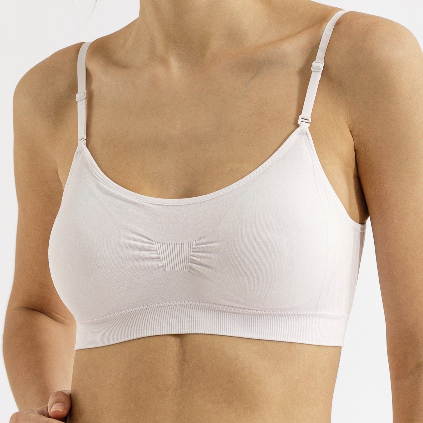 Women’s Seamless T-Shirt Bra Wireless Padded Bralette, No Underwire Everyday Bra