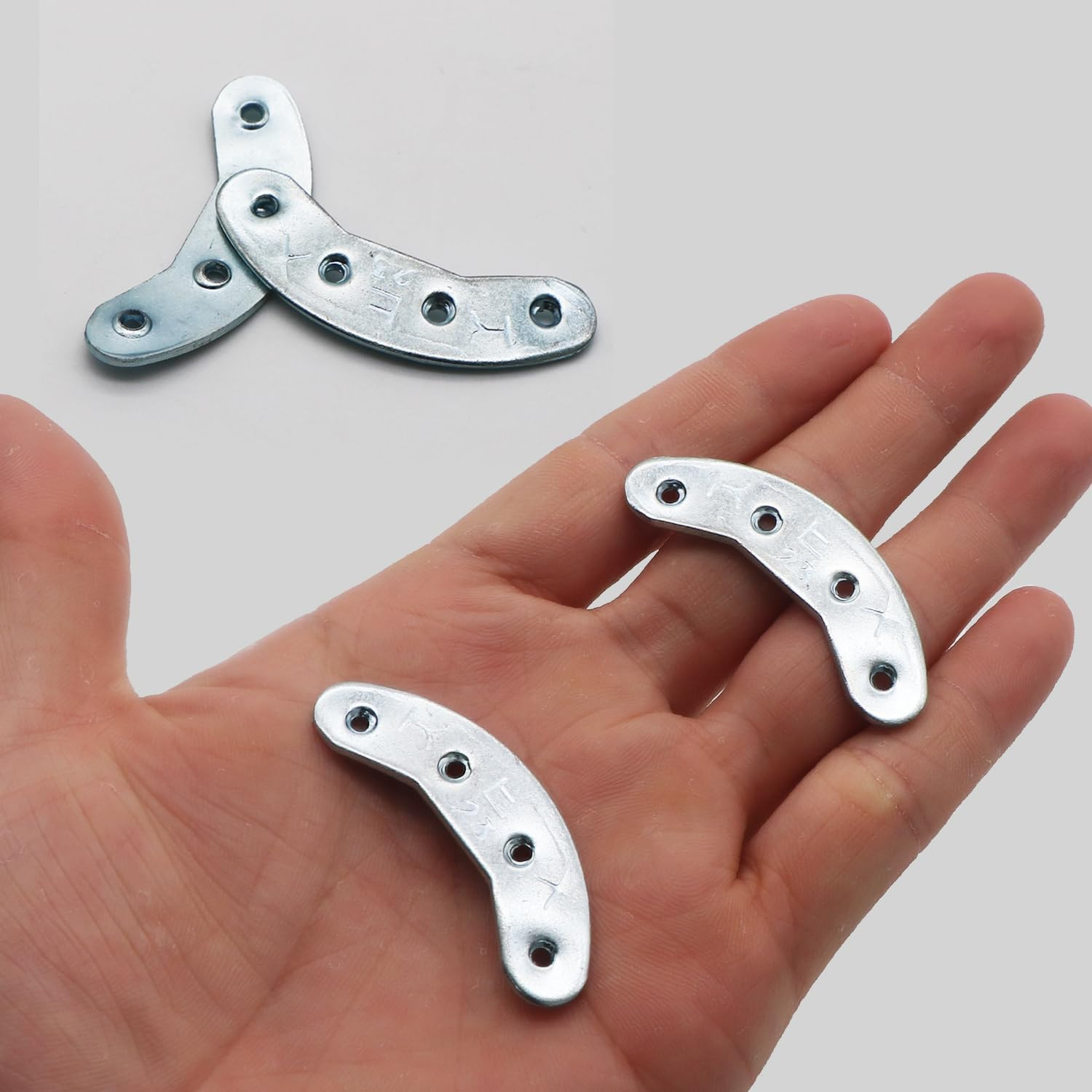 Metal Heel Plates 3 Pairs Sole Repair Kit Shoes Heel Taps Tips Repair Pad with S