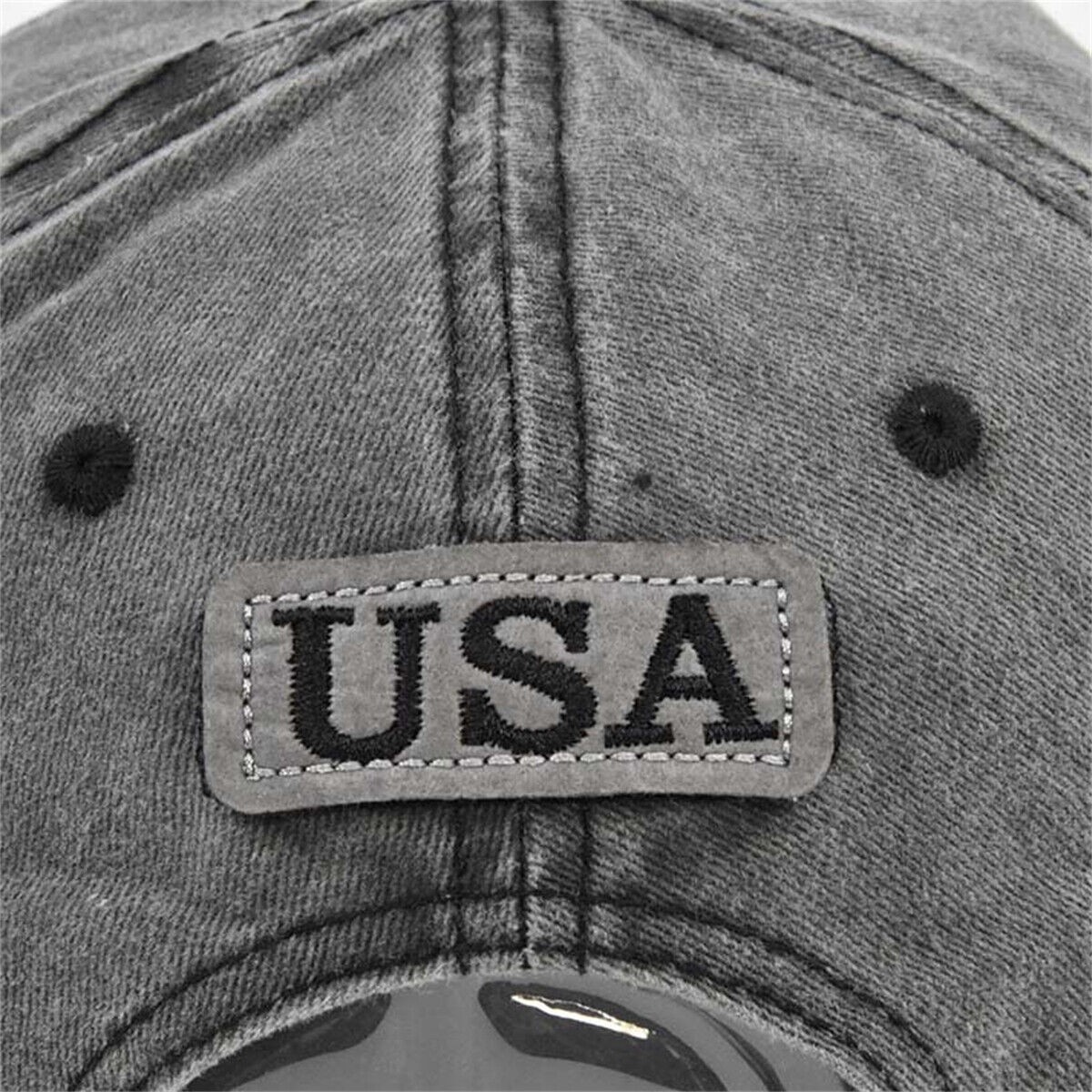 American US Flag Embroidered Low Profile USA Baseball Cap Adjustable Hat 2024 US