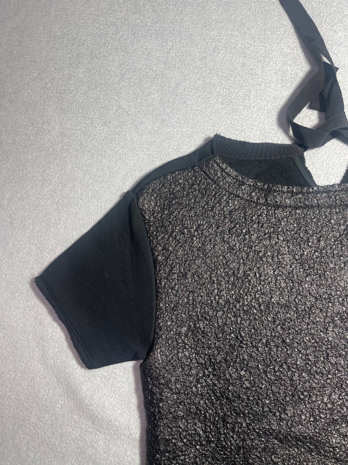 Moncler Maglia Girocollo Women’s T-Shirt Textured Top Size S