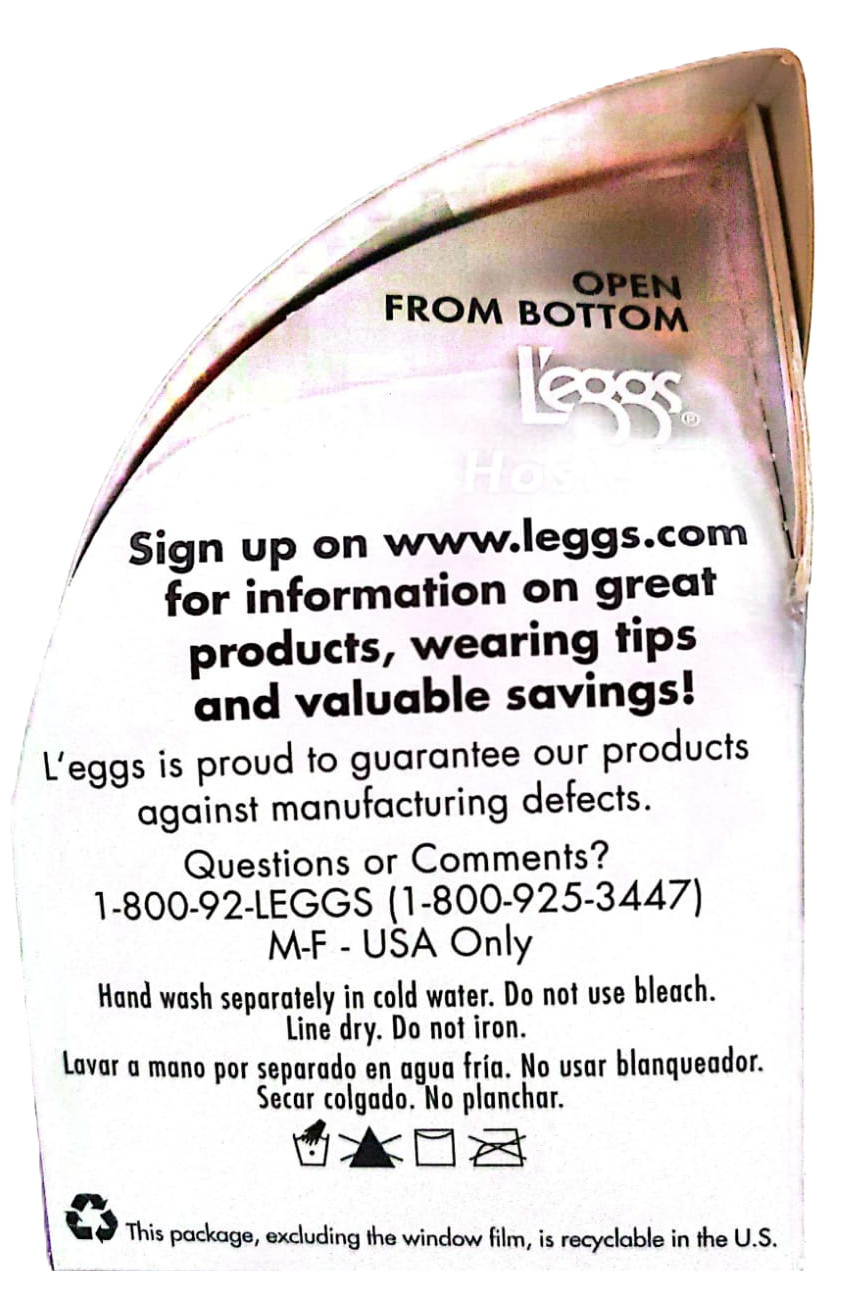 Leggs SilkenMist Pantyhouse, Control Top Sheer Toe, Size Q, Soft Brown 10 Bboxes