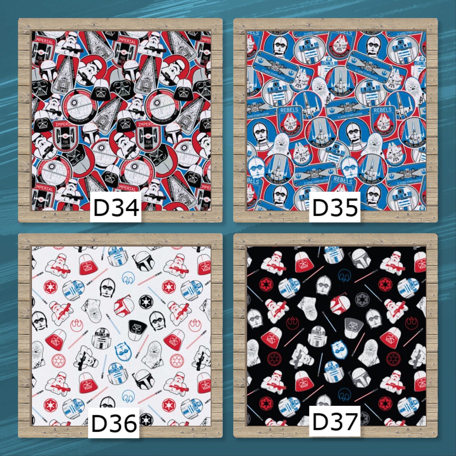 Star Wars Face Mask | 100% Cotton | Adjustable | Machine Washable-Dryable