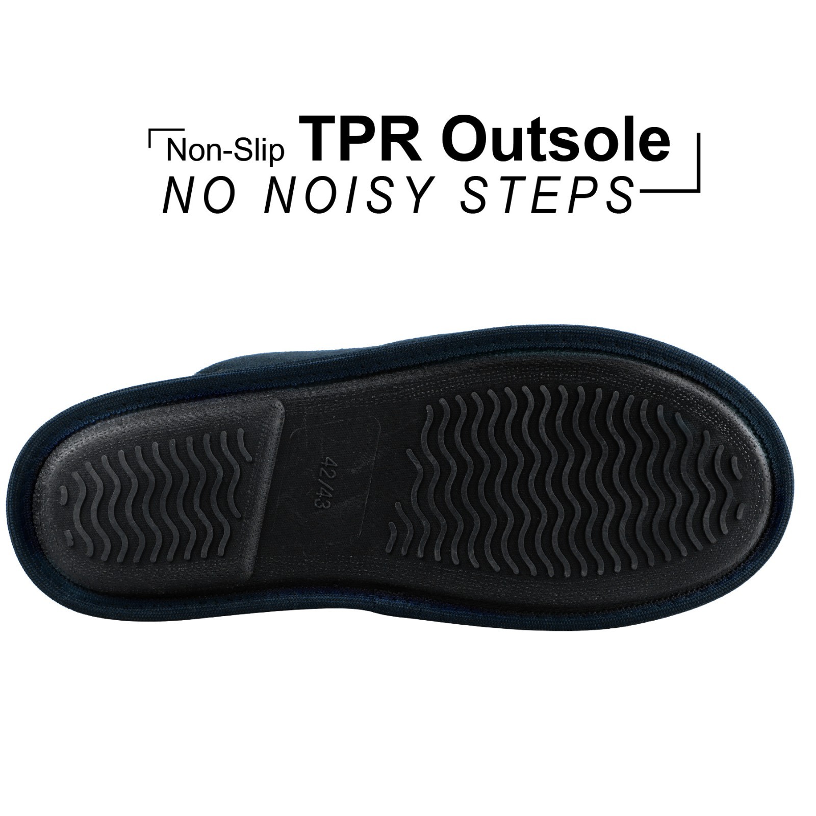 riemot Mens Slippers Lightweight Slip-On House Casual Indoor Bedroom Travel Slip