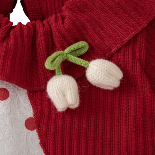 Baby Girl Dress, Cute Polka Dot Children’S Clothing Suitable For Babies Aged 6M