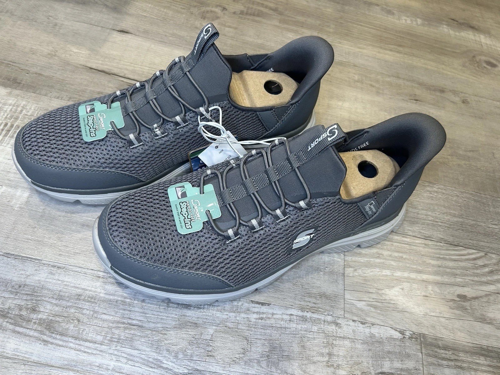 Sport By Sketchers Hands-Free Step-Ins Men’s Gray Size 8 Machine Washable