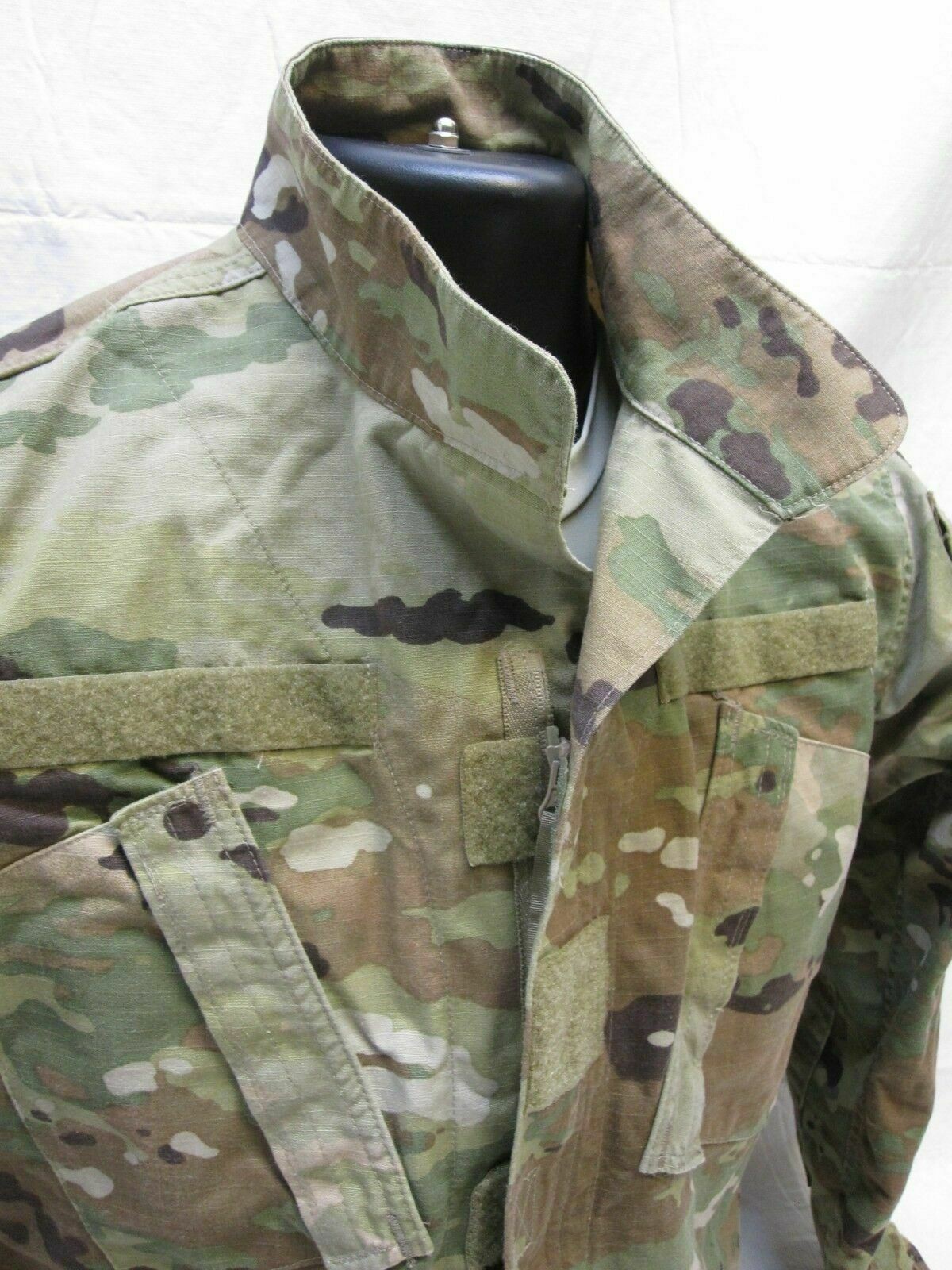 USED ARMY OCP SCORPION W2 MULTICAM TOP UNIFORM COAT NORMAL MATERIAL ACU JACKET1