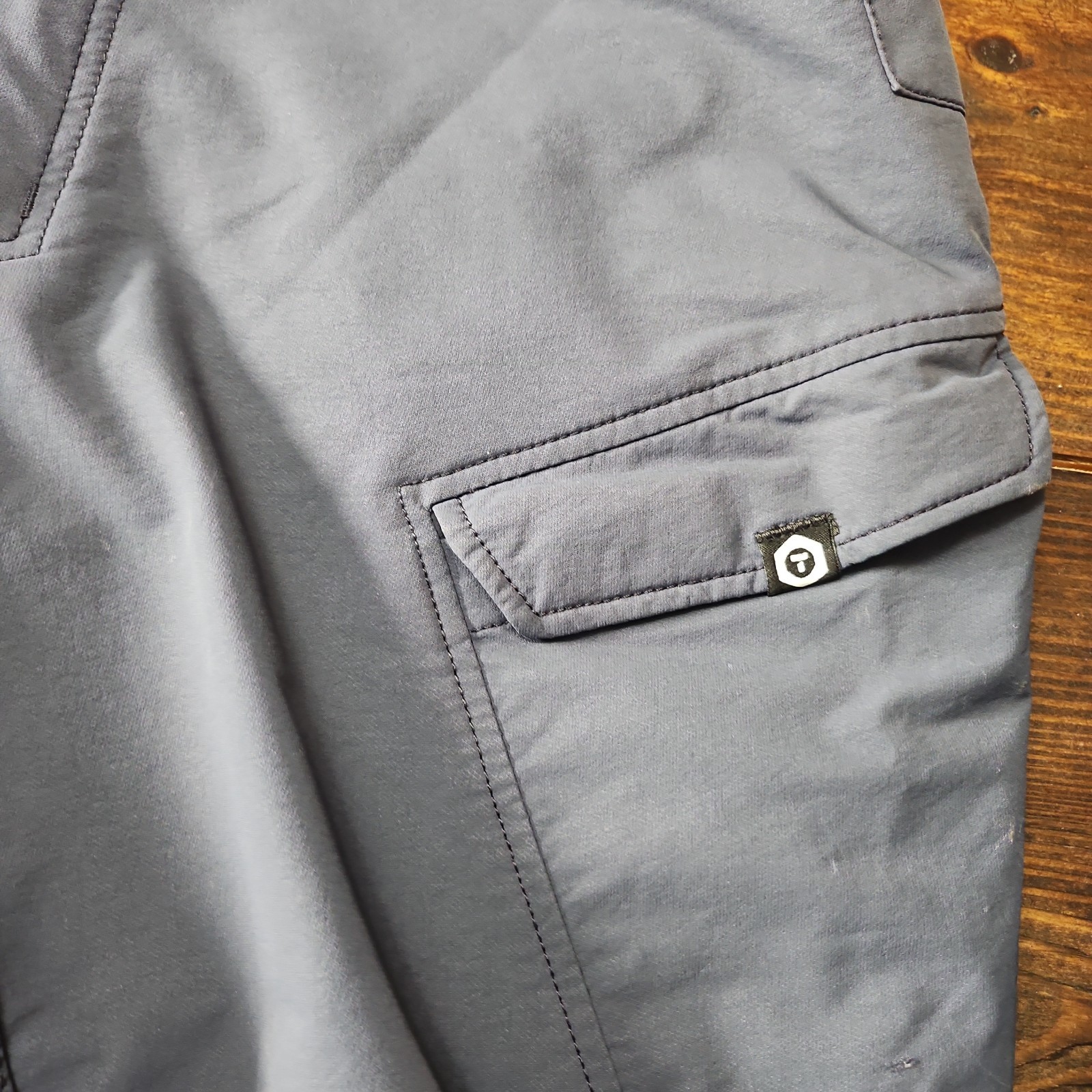 Truewerk T2 Werkpant Men’s 32×36 Blue gray Technical Work Utility Cargo Pants