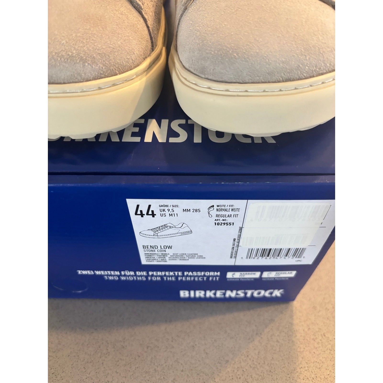 NWT Men’s Birkenstock Bend – Suede – Size 44 (11-11.5)