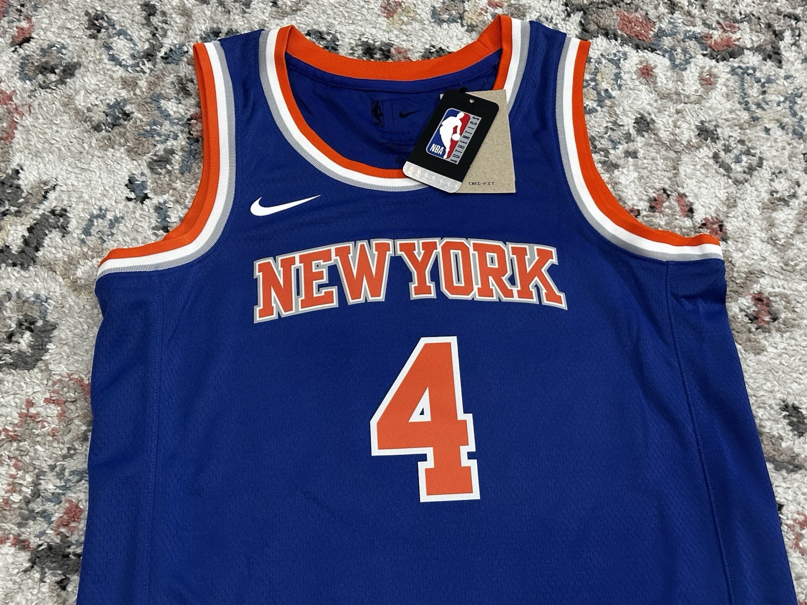 NIKE NBA NEW YORK KNICKS DERRICK ROSE #4 JERSEY ICON DN2015-401 SIZE S-XL NEW