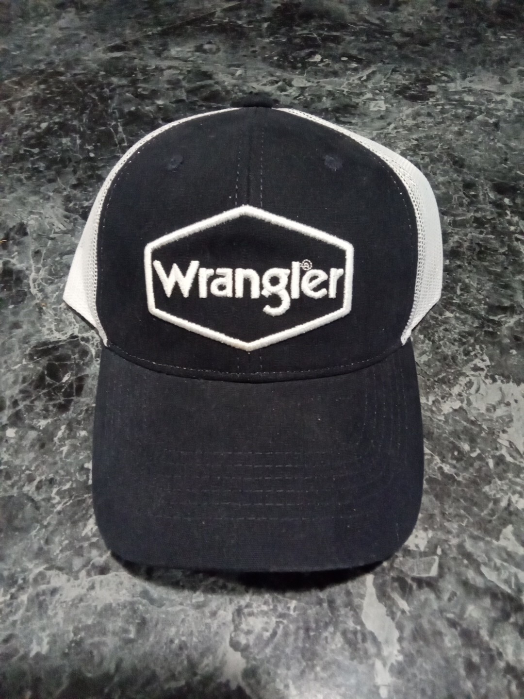 Wrangler Classic Trucker Hat Cap Adjustable Mesh Snapback NWT