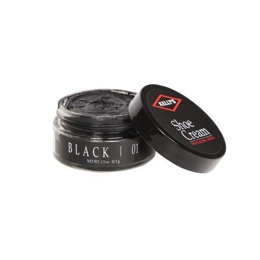 Kg’s Black Polish & Shoe Shine Kit – Includes Standard,