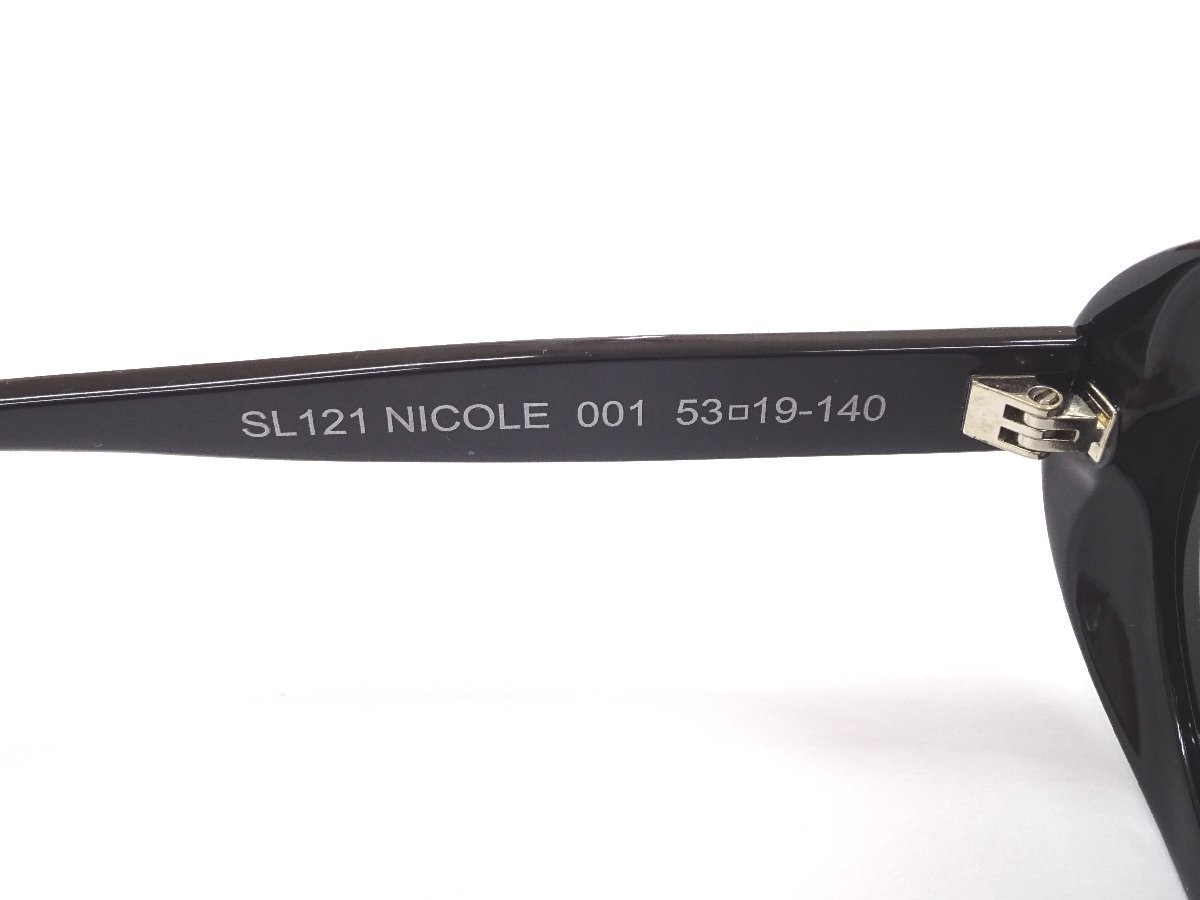 Saint Laurent SL121 Nicole Sunglasses Black 53mm Used