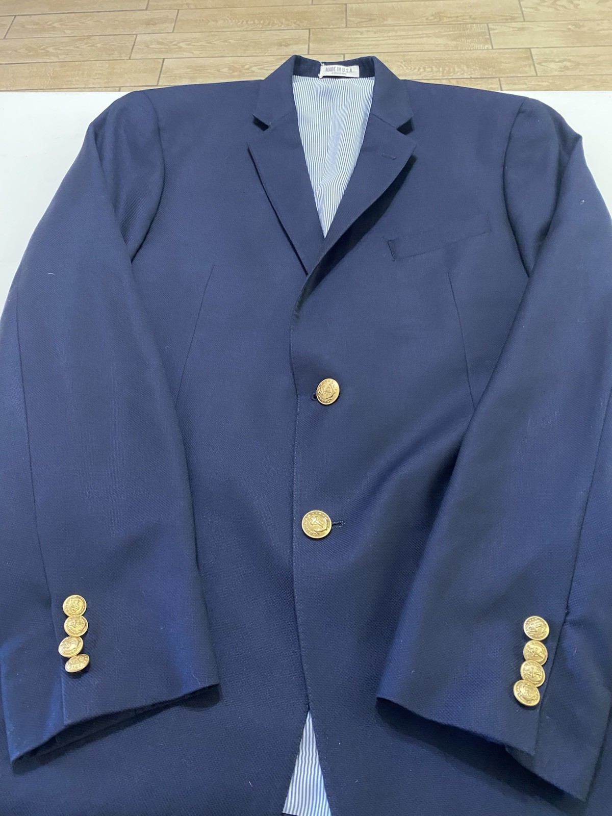 Men’s Todd Snyder Mayfair Fit 100% Wool Two Button Sport Coat Size 44L Worn Once