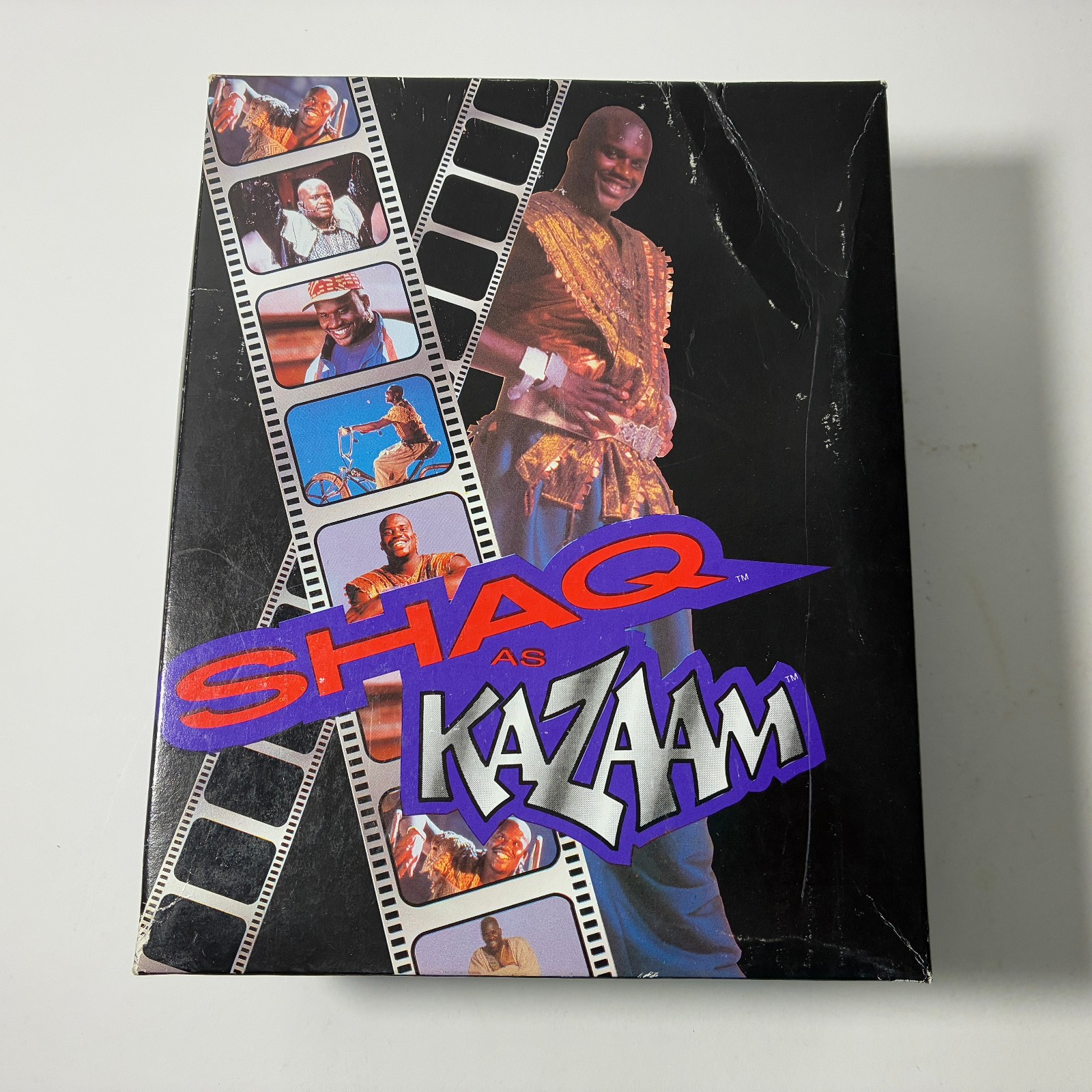 Shaq as Kazaam Show Box – 1996 KidsNATION – EMPTY BOX – no shoes