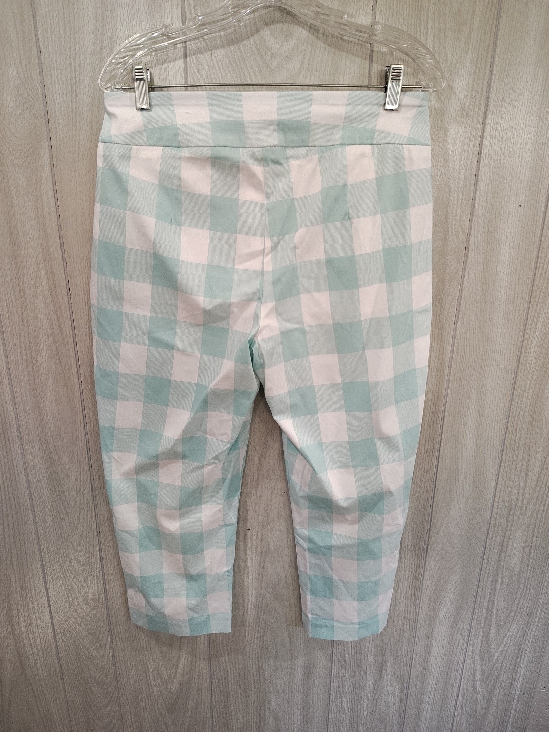 Women’s Checkered Rockabilly Classic Pull-on Pants Mid-rise Size 10 Night Out…