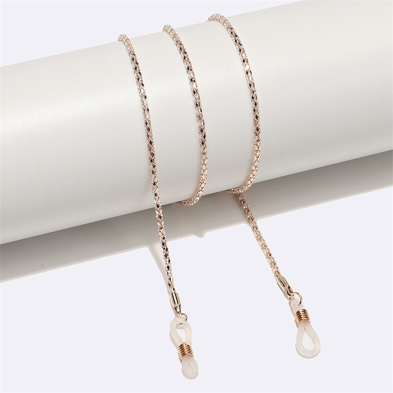 Hollow Chain Chain Glasses Metal Glasses Walking Accessories Color Optional