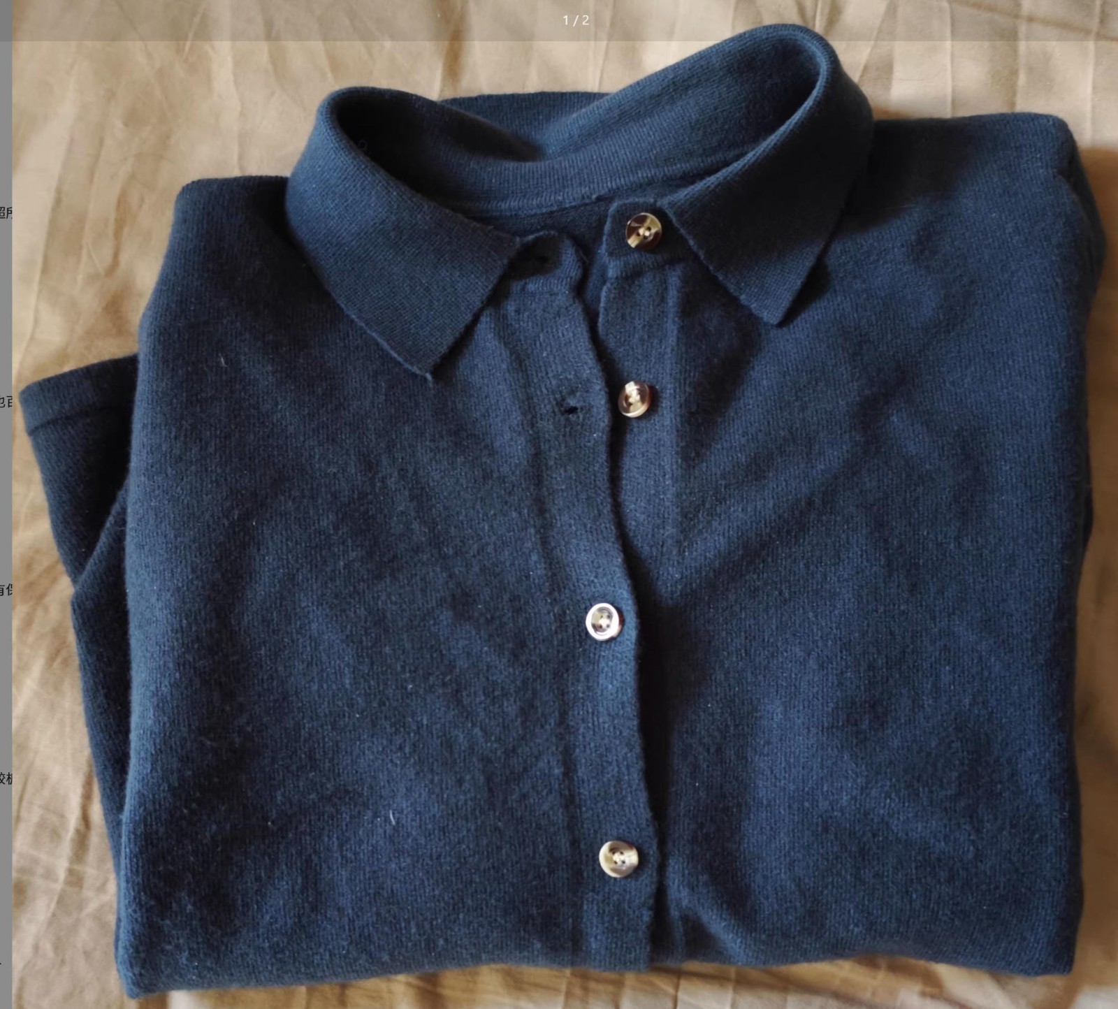 Cowl Neck 100% Cashmere Cardigan – Women’s Soft Long Sleeve Warm Sweater Hot