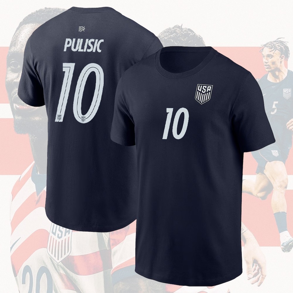 HOT! USA Team Name and Number Player Perfect Gift For True Fan Tee