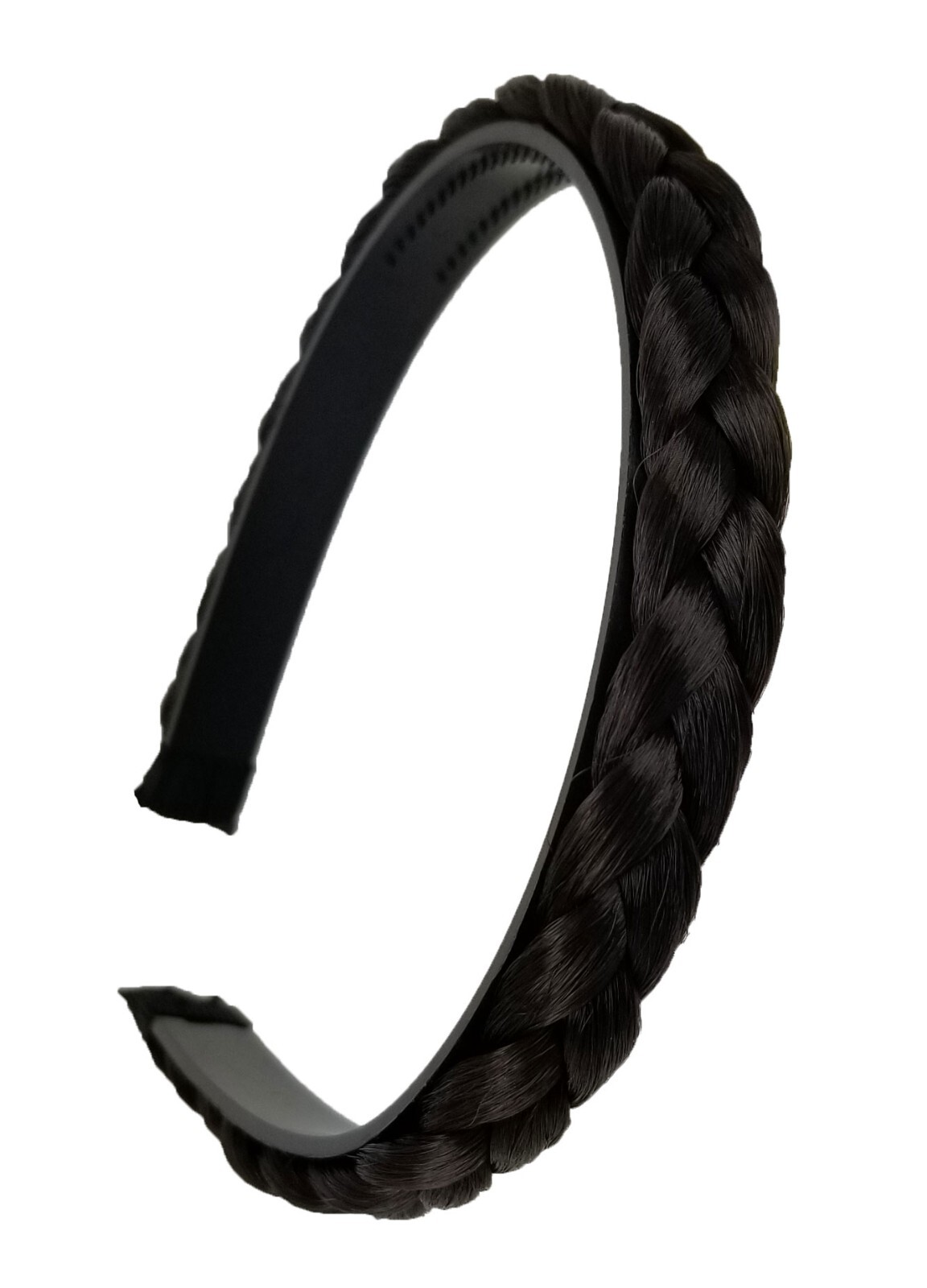 2 pcs Hair Headband Braided Plaited Headband Synthetic Hairband for Women Girls