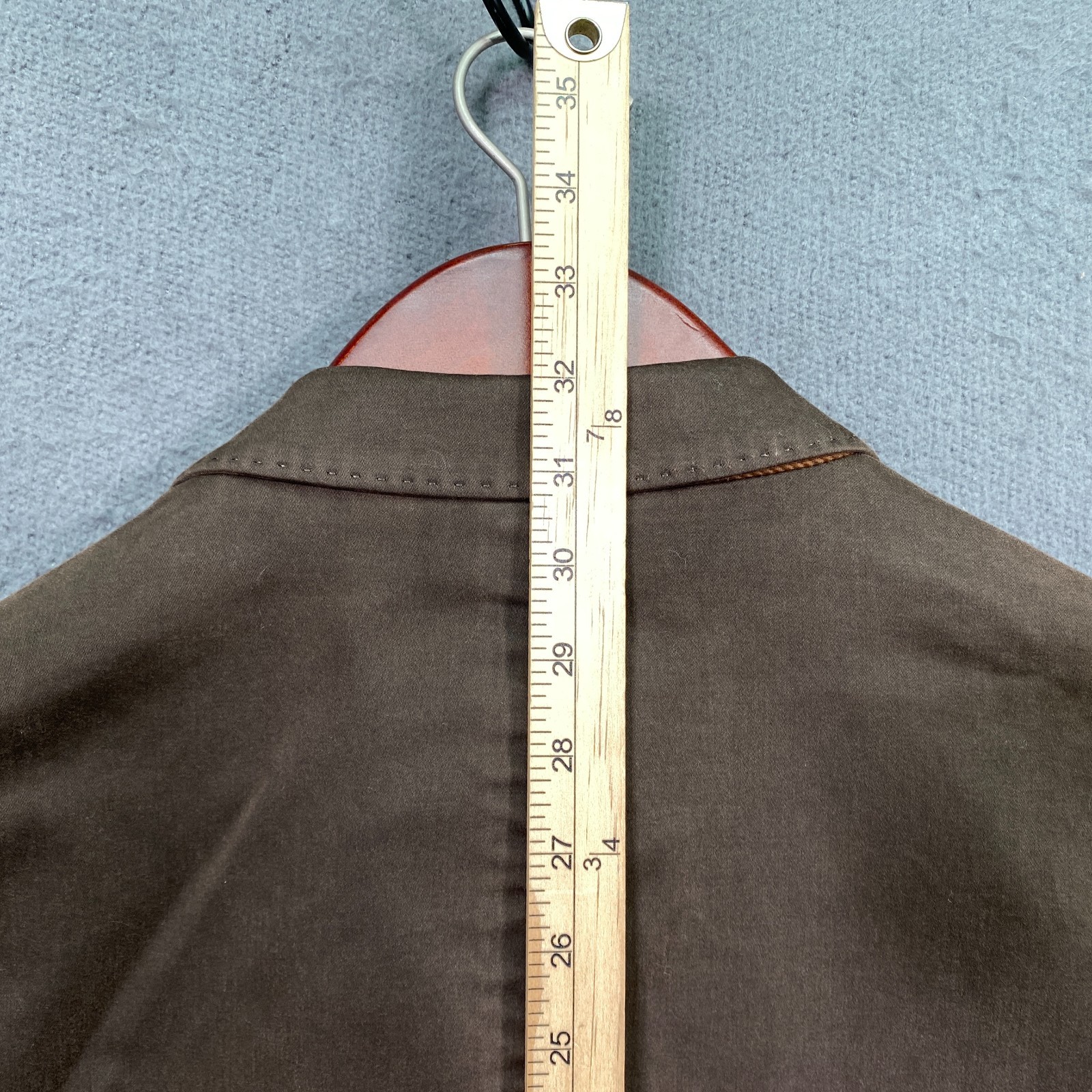 Kroon STING Blazer 42R Brown Cotton Stretch Unstructured Casual 2-Button