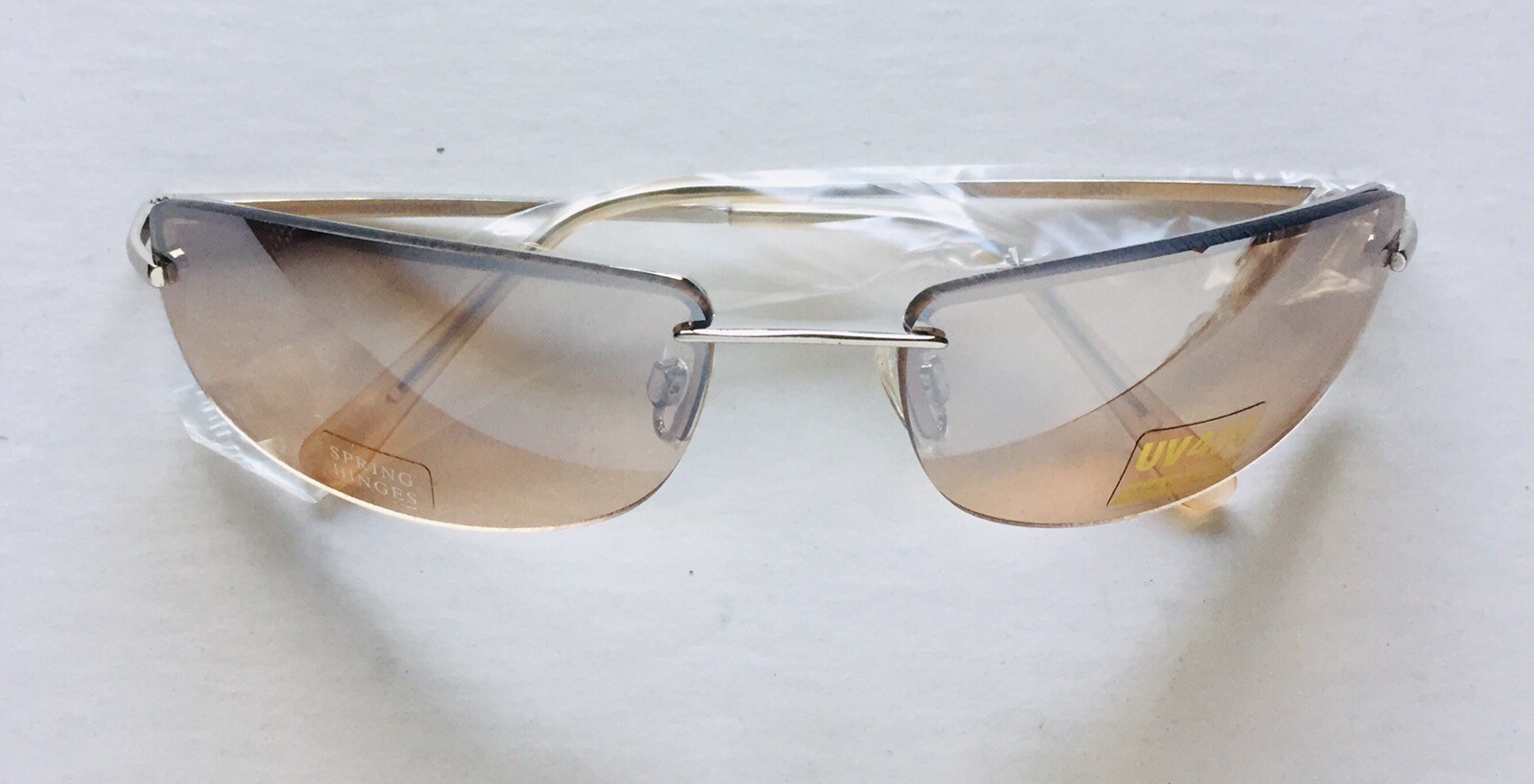 One SUNGLASSES UV400 100%UV Block Silver Metal Frame+Lens Different Color (M30)