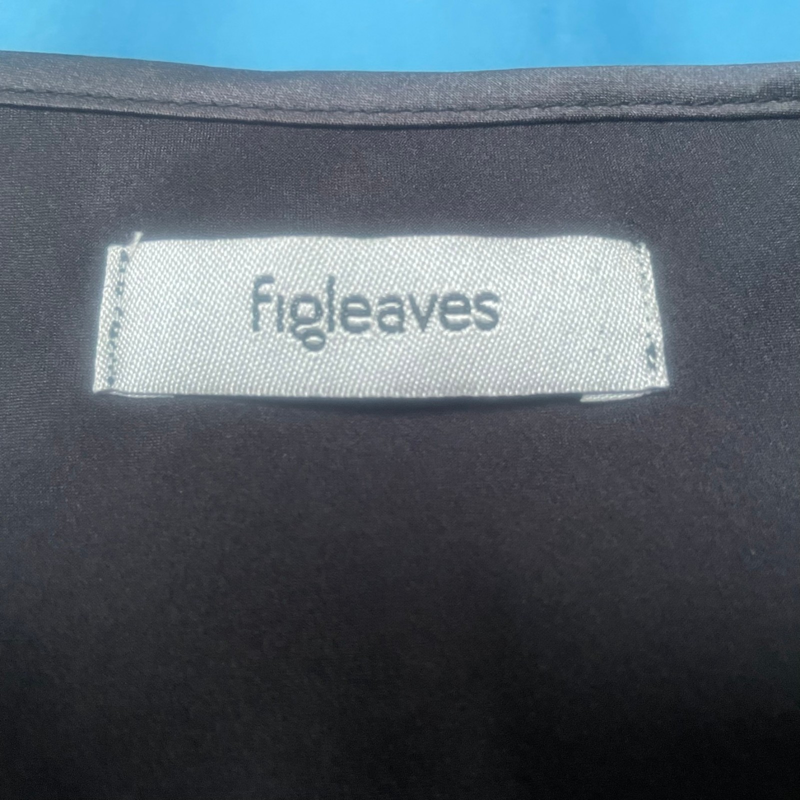 NWOT Size 10 Black FIGLEAVES Camisole Poly Glossy ‘Satin’ Fabric, $34 Retail