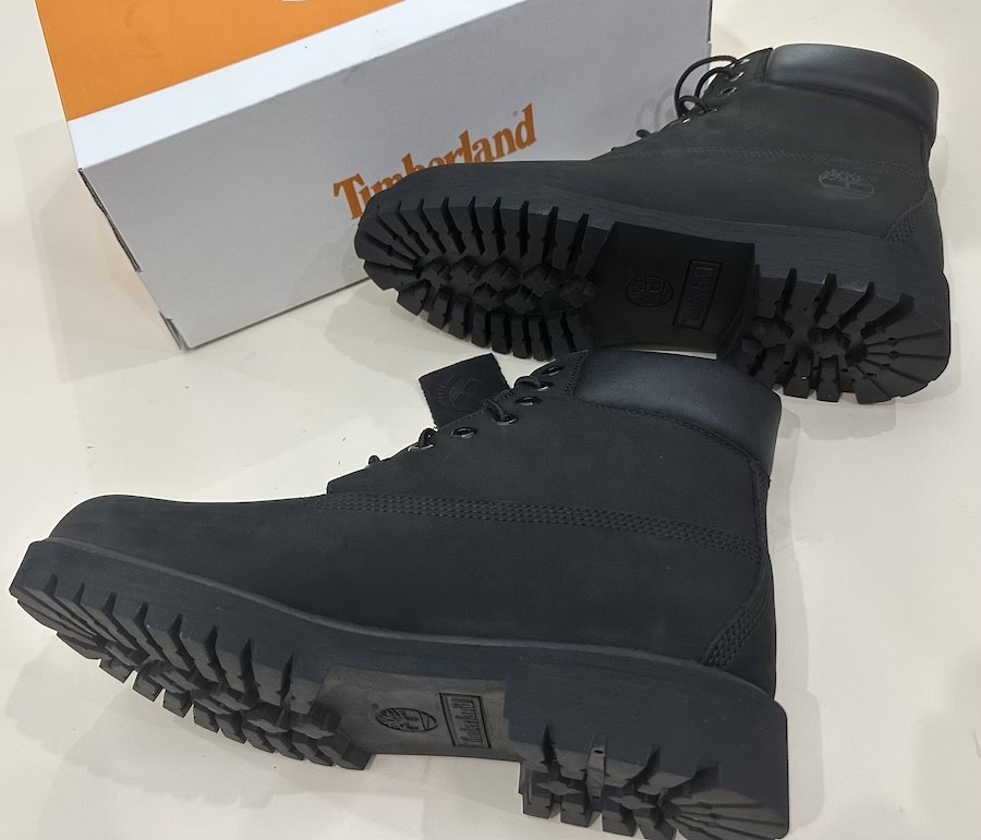 Timberland Men’s Premium Waterproof Black Boots Size 6-12 TB010073001