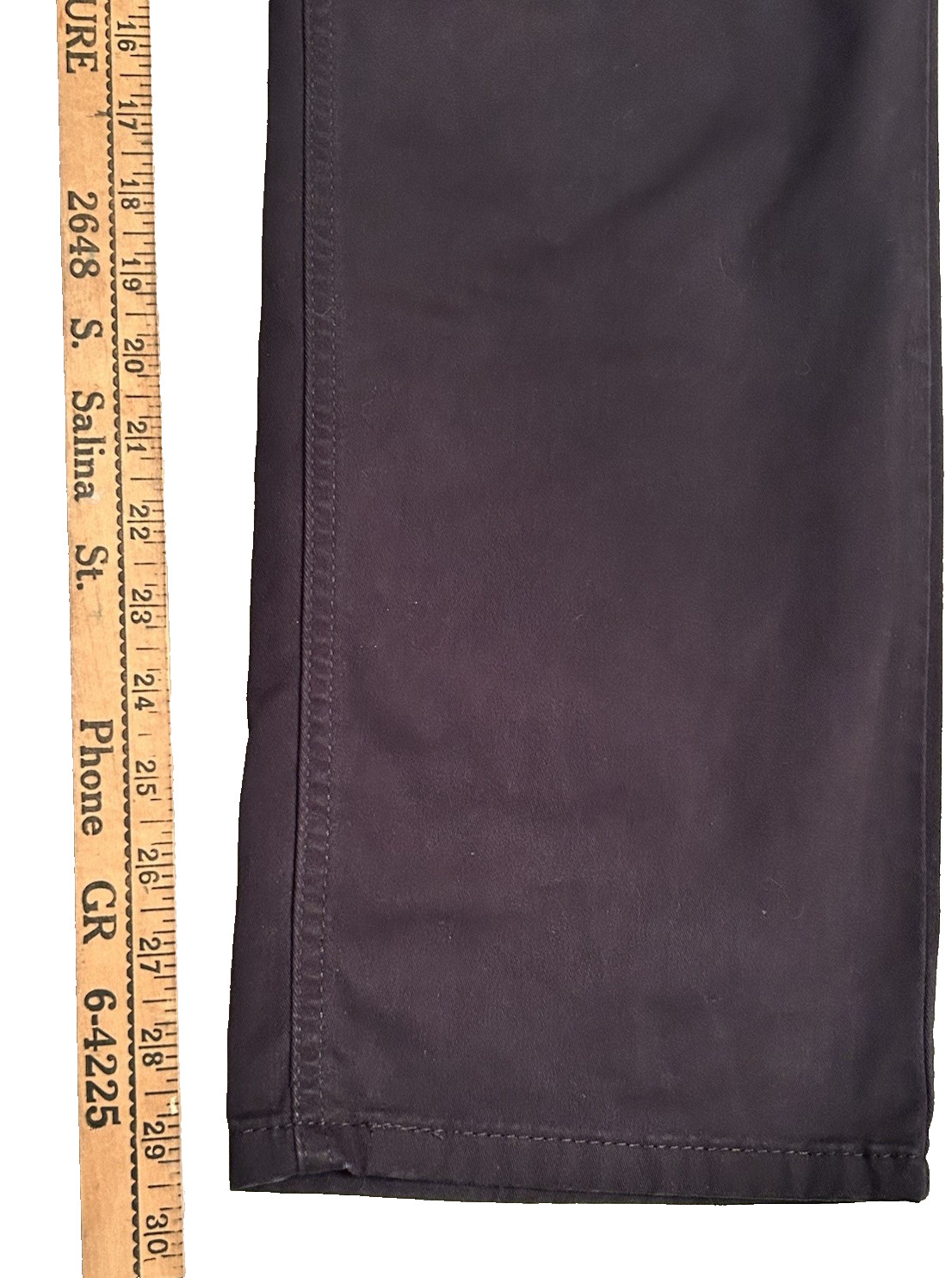 LEVI’S STRAUSS Men’s 40×32 All Seasons Tech Black Straight Classic 5Pocket Jeans