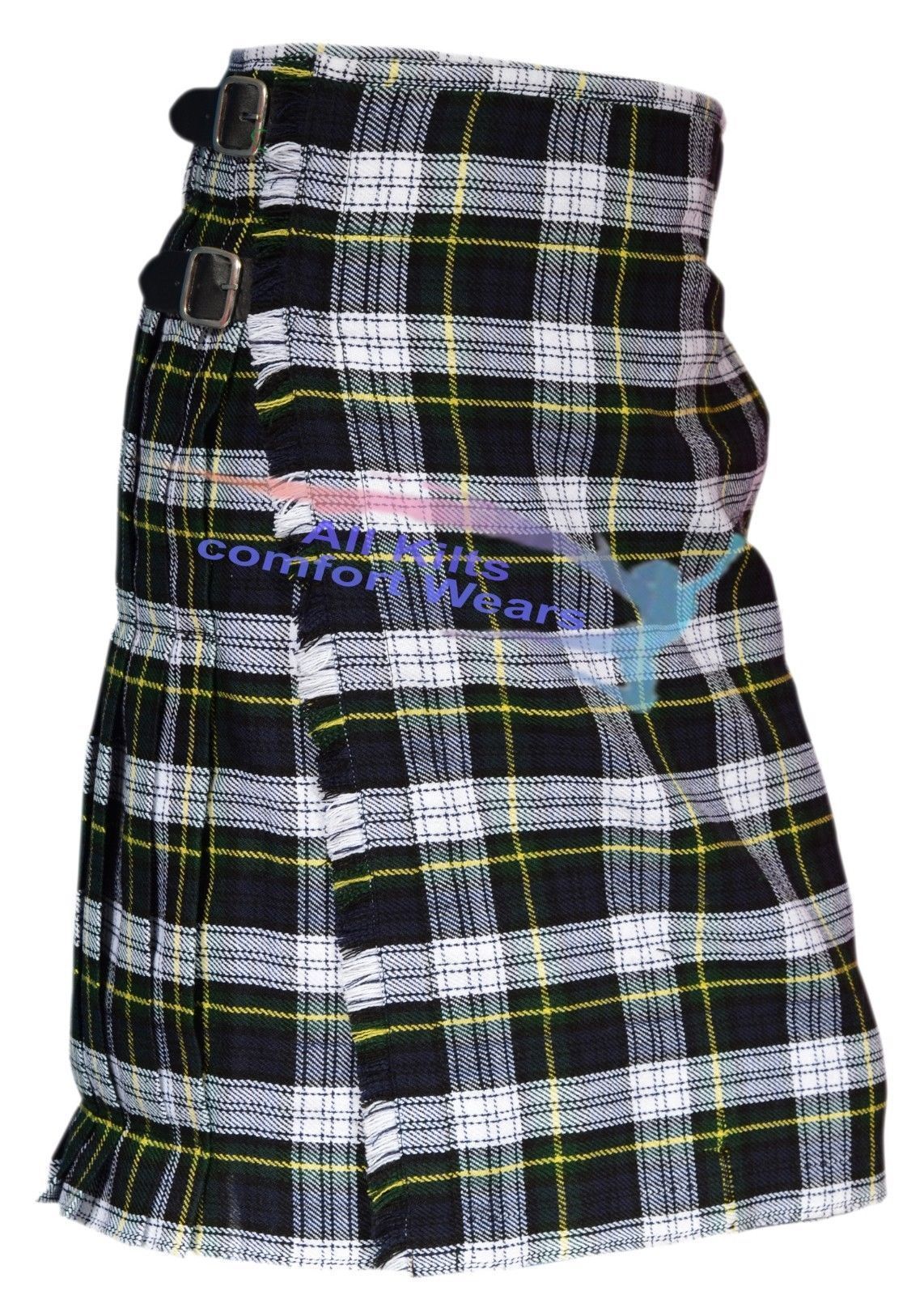 New Men’s 5 Yard Scottish Kilts Tartan Kilt 13oz Highland Casual Kilt 6 Tartans