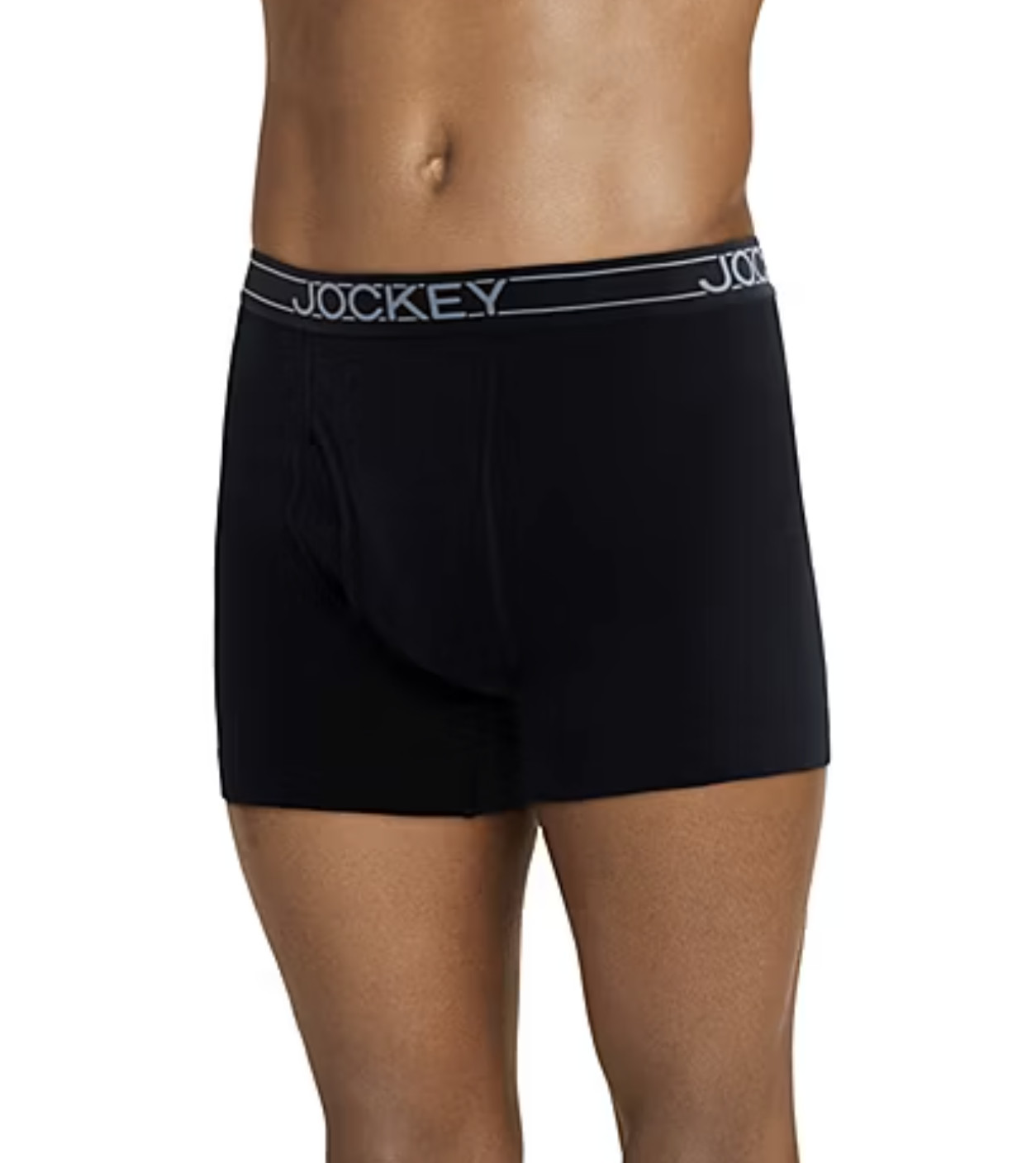 Men’s Jockey 4+1 Free Everyday Cotton Blend Boxer Briefs (Multi Gray) Underwear