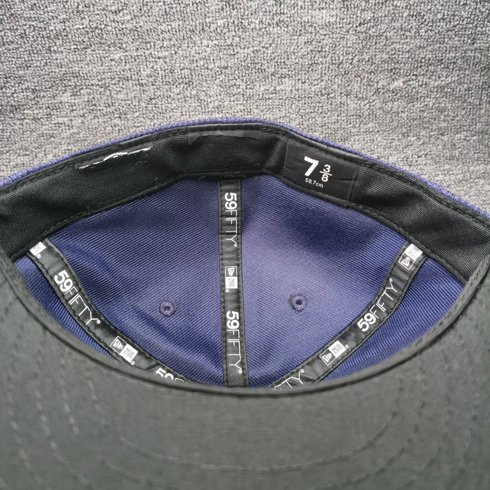 New Era Clearwater Threshers 59FIFTY Fitted Navy Hat 7 3 8