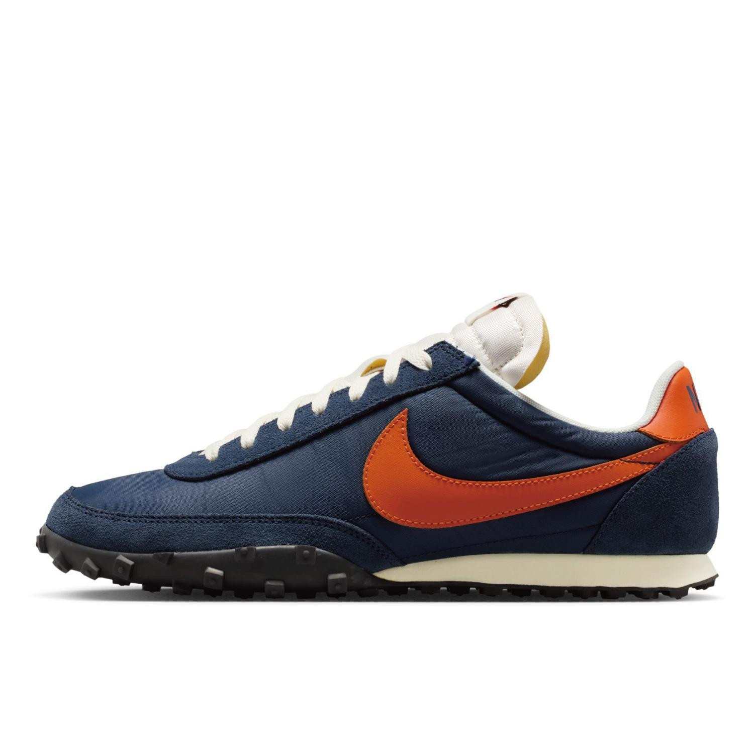 Nike Waffle Racer IM8658-400 Midnight Navy Safety Orange-Sail Men’s Size