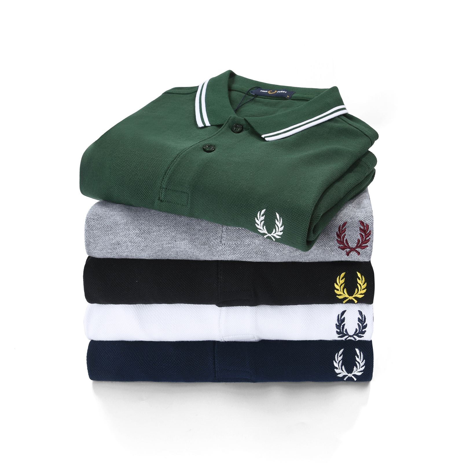 Fred Perry Men’s Cotton Polo Short Sleeve M3600 Slim Fit Pique Twin tipped M-2XL