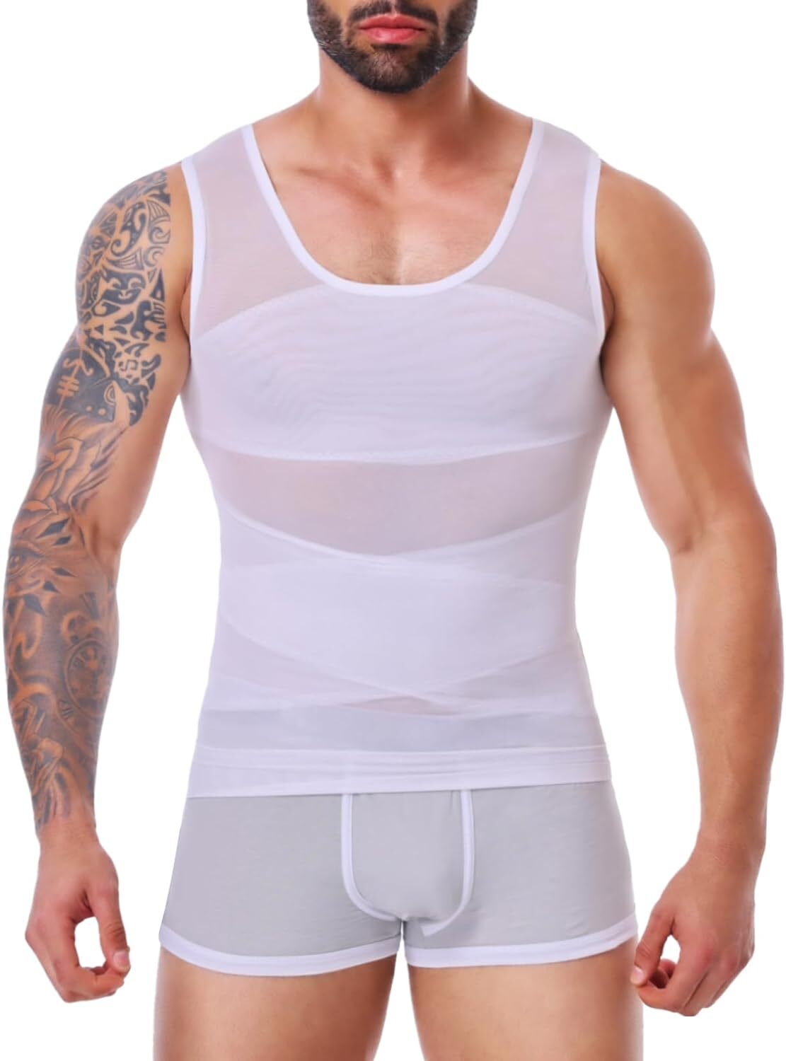 Fajas Colombianas para Hombres Men BODY SHAPER ABDOMEN CONTROL Slimming Girdles